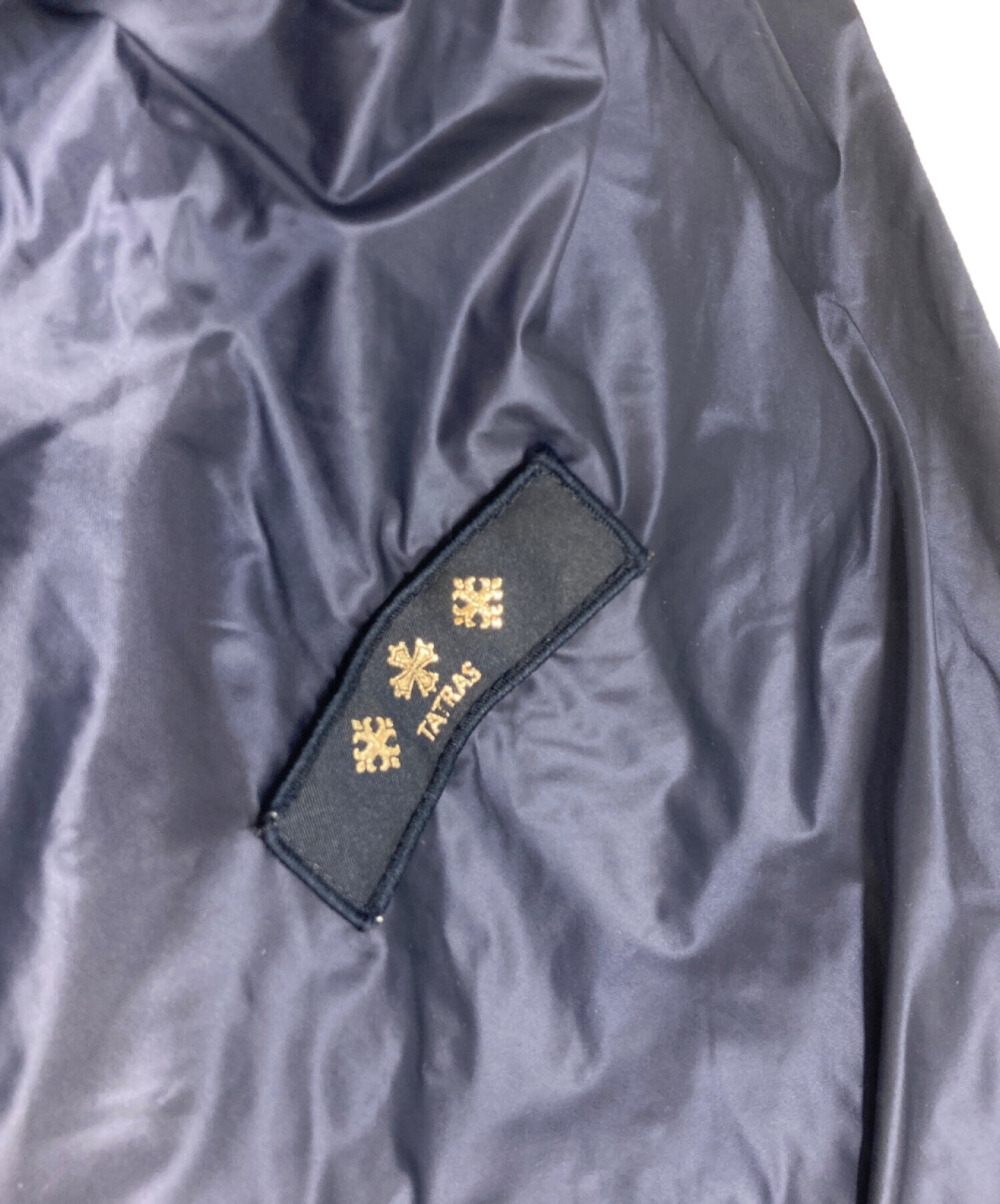 中古・古着通販】TATRAS (タトラス) MALE リバーシブルダウンポンチョ
