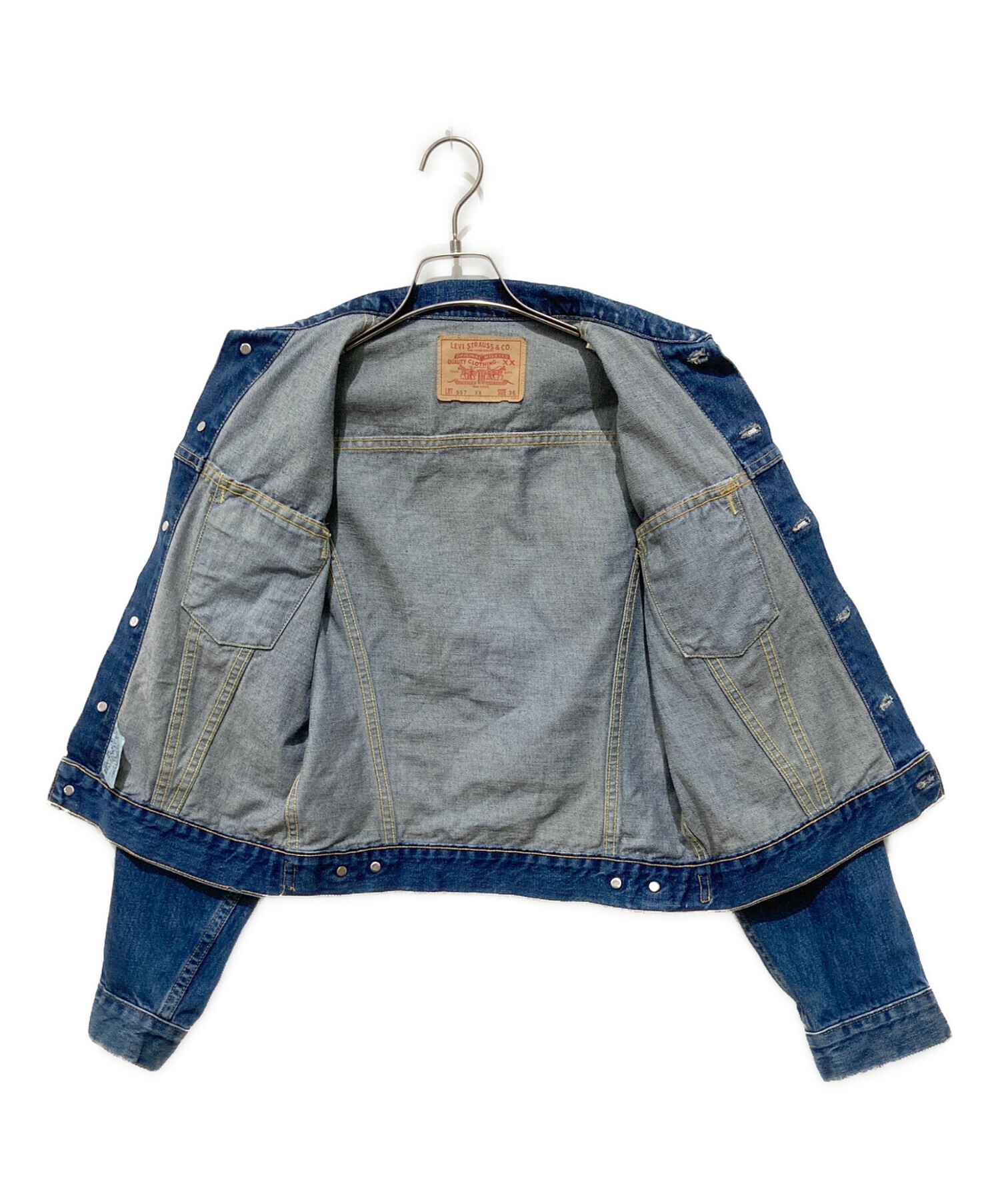 中古・古着通販】LEVI'S (リーバイス) 557XX復刻3rdデニムジャケット