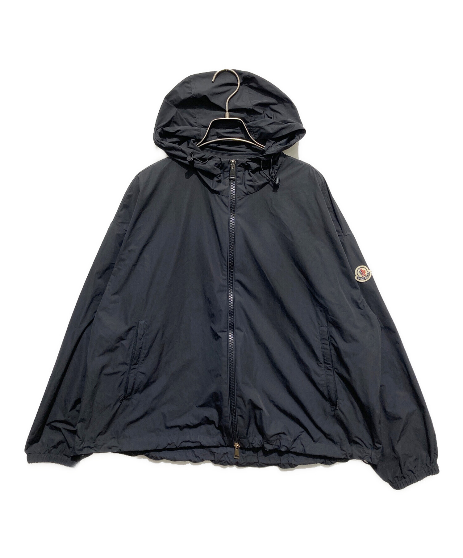 中古・古着通販】MONCLER (モンクレール) ナイロンジャケット ブラック