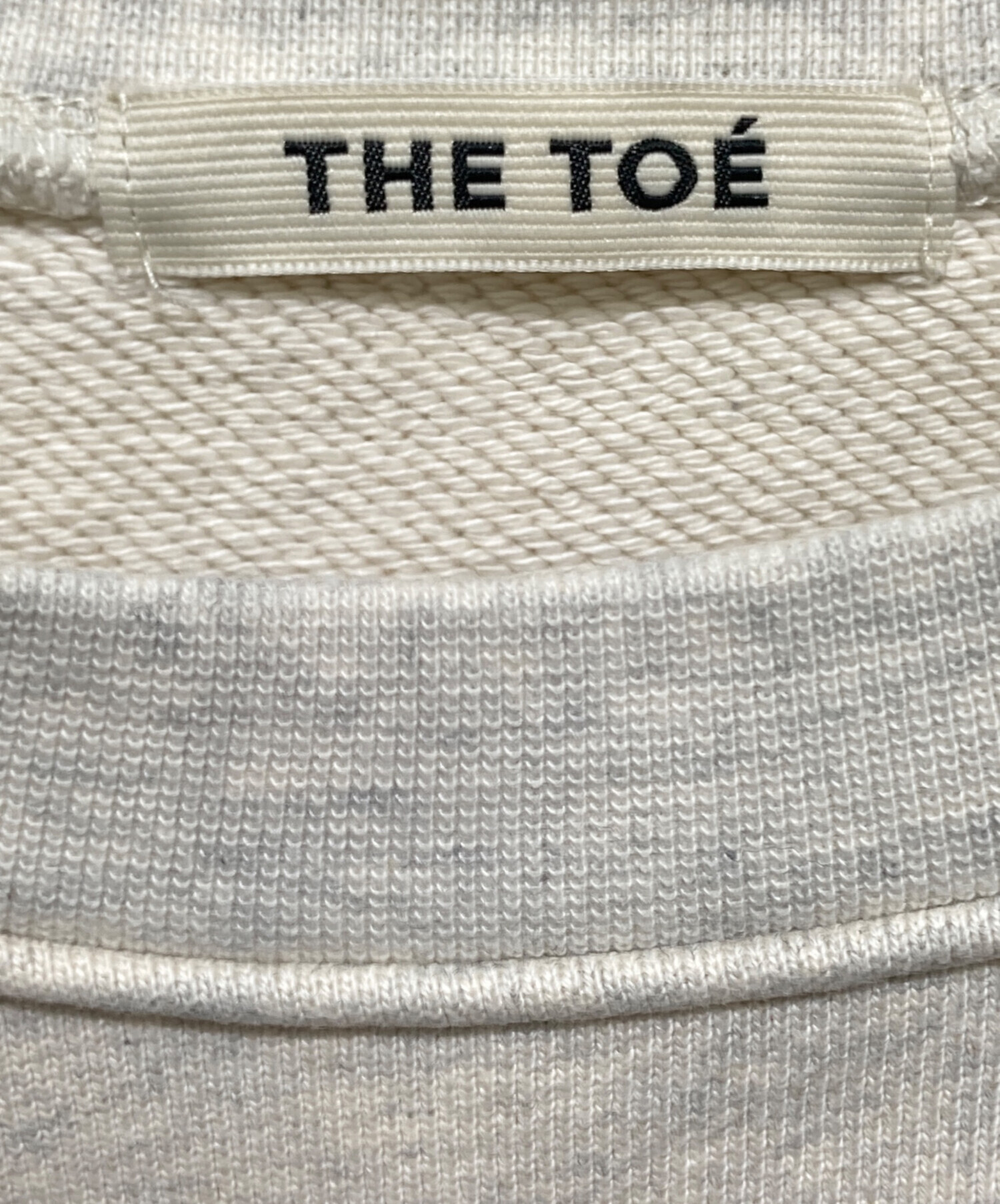 中古・古着通販】THE TOE (ザ・トゥー) 刺繍プリントスウェット グレー