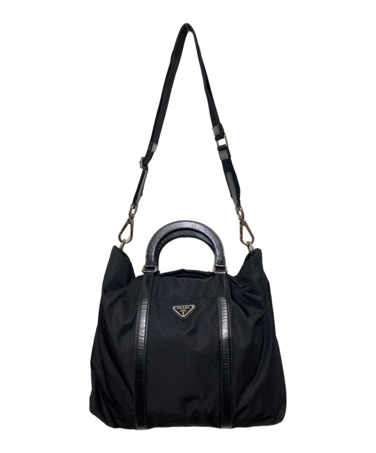 中古・古着通販】PRADA (プラダ) ナイロン 2WAY ショルダーバッグ 中古・古着通販】PRADA (プラダ) ナイロン 2WAY ショルダーバッグ