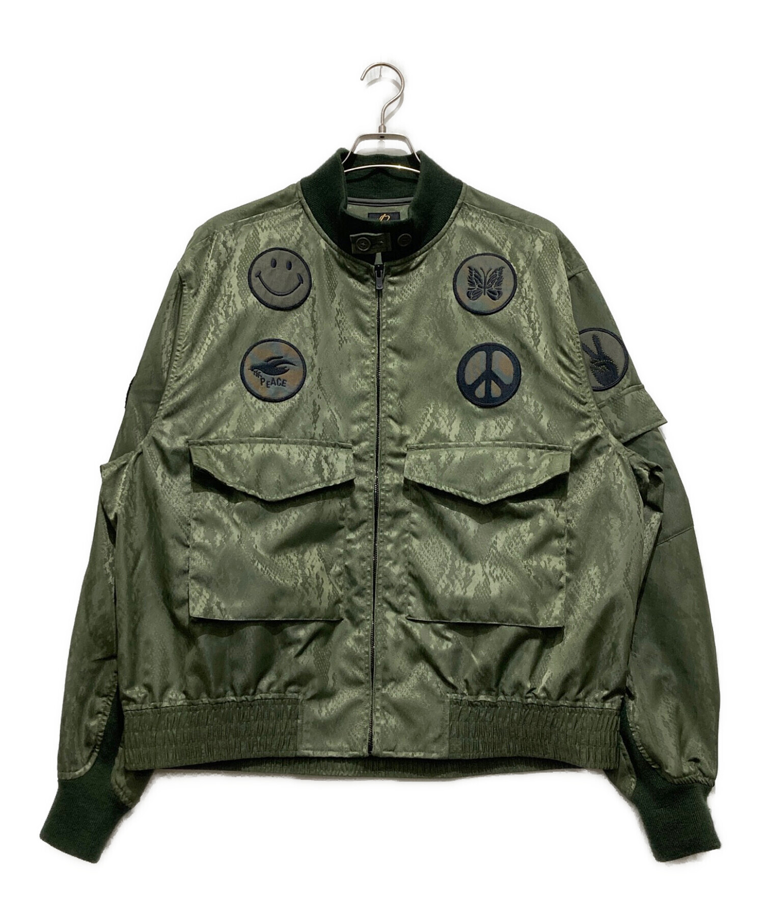 中古・古着通販】Needles (ニードルズ) G-8 Jacket - Python Jacquard