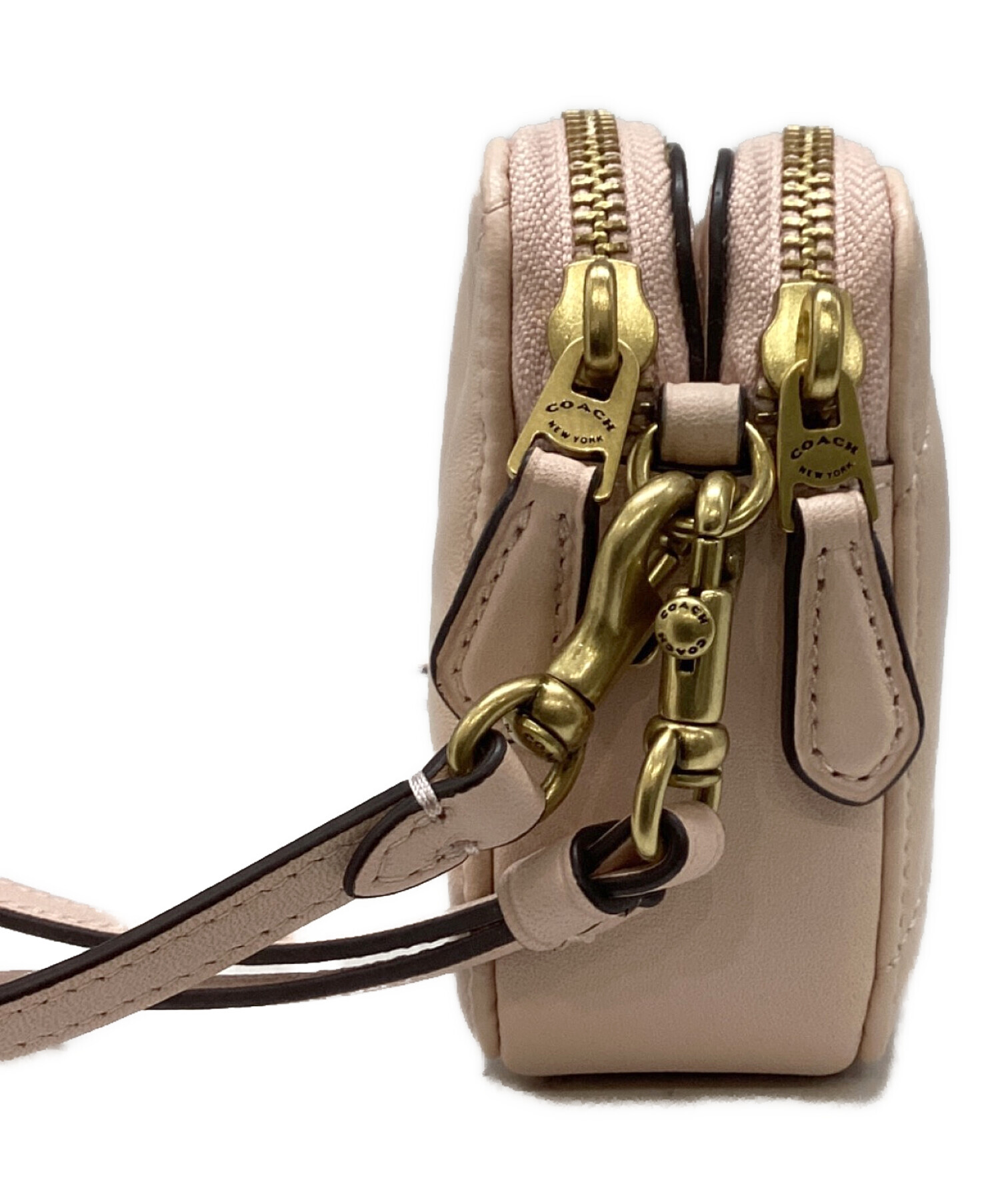中古・古着通販】COACH (コーチ) クロスボディピロー キルティング
