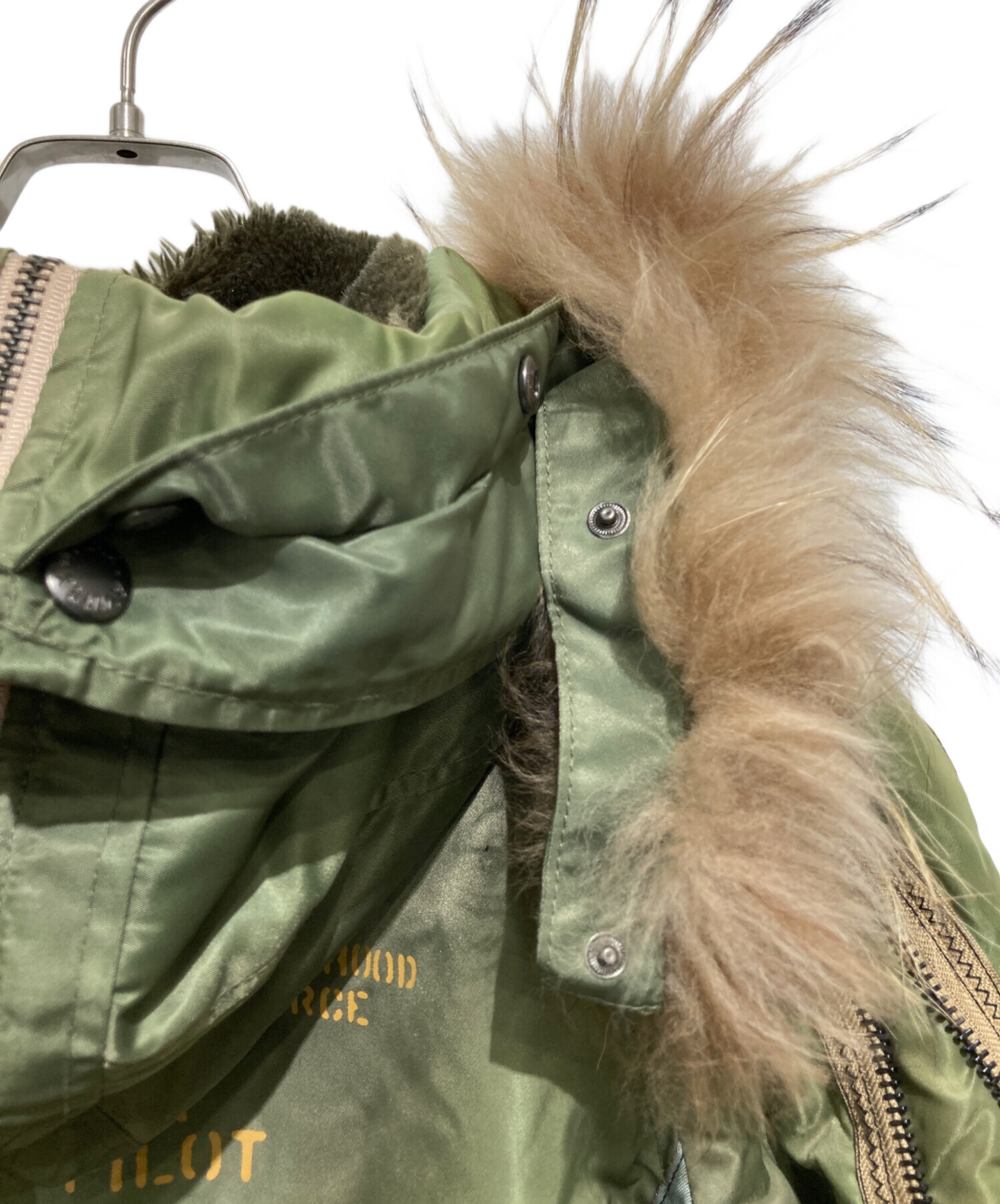 中古・古着通販】AVIREX (アヴィレックス) N-2Bジャケット カーキ