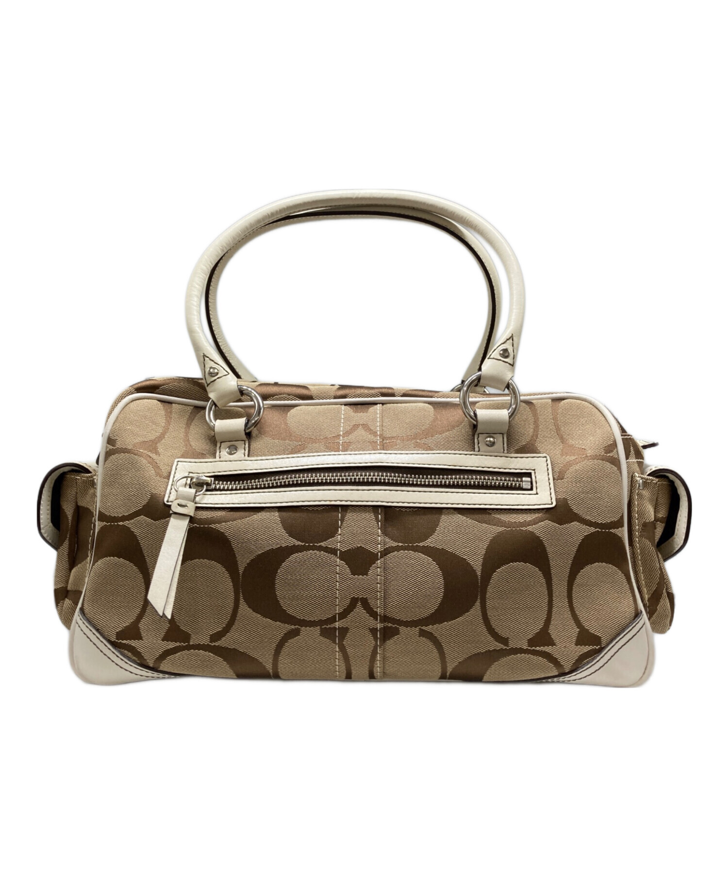 中古・古着通販】COACH (コーチ) レガシー ハンドバッグ シグネチャー