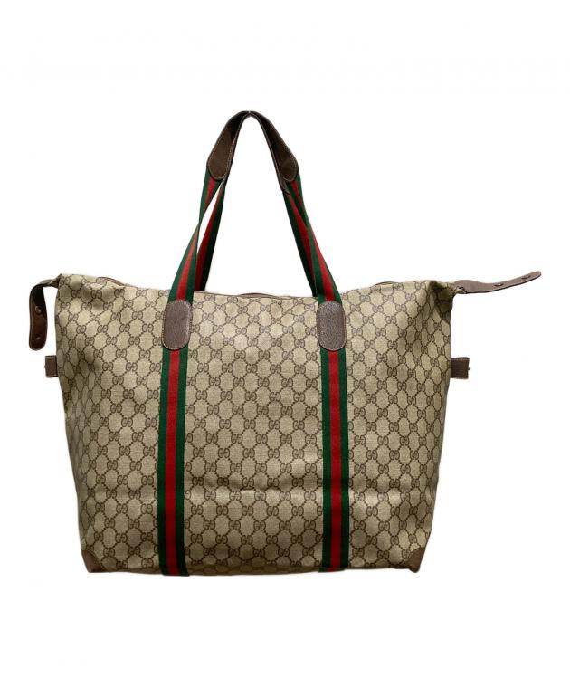 GUCCI オールドグッチ トートバッグ シェリーライン⚠️8/7処分 中古・古着通販】GUCCI (グッチ) オールドグッチ シェリーライン