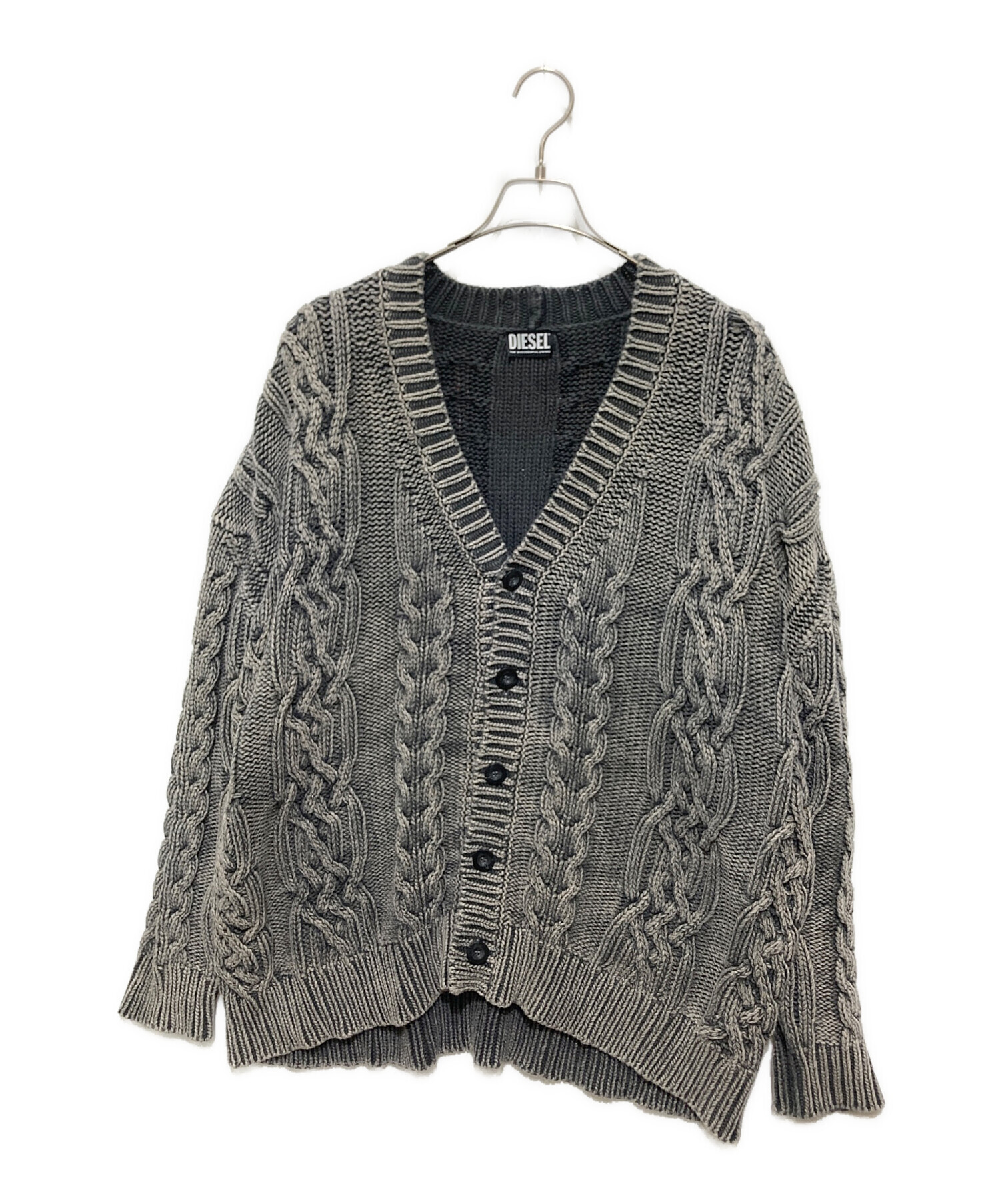 中古・古着通販】DIESEL (ディーゼル) K-ELINDO ニット カーディガン