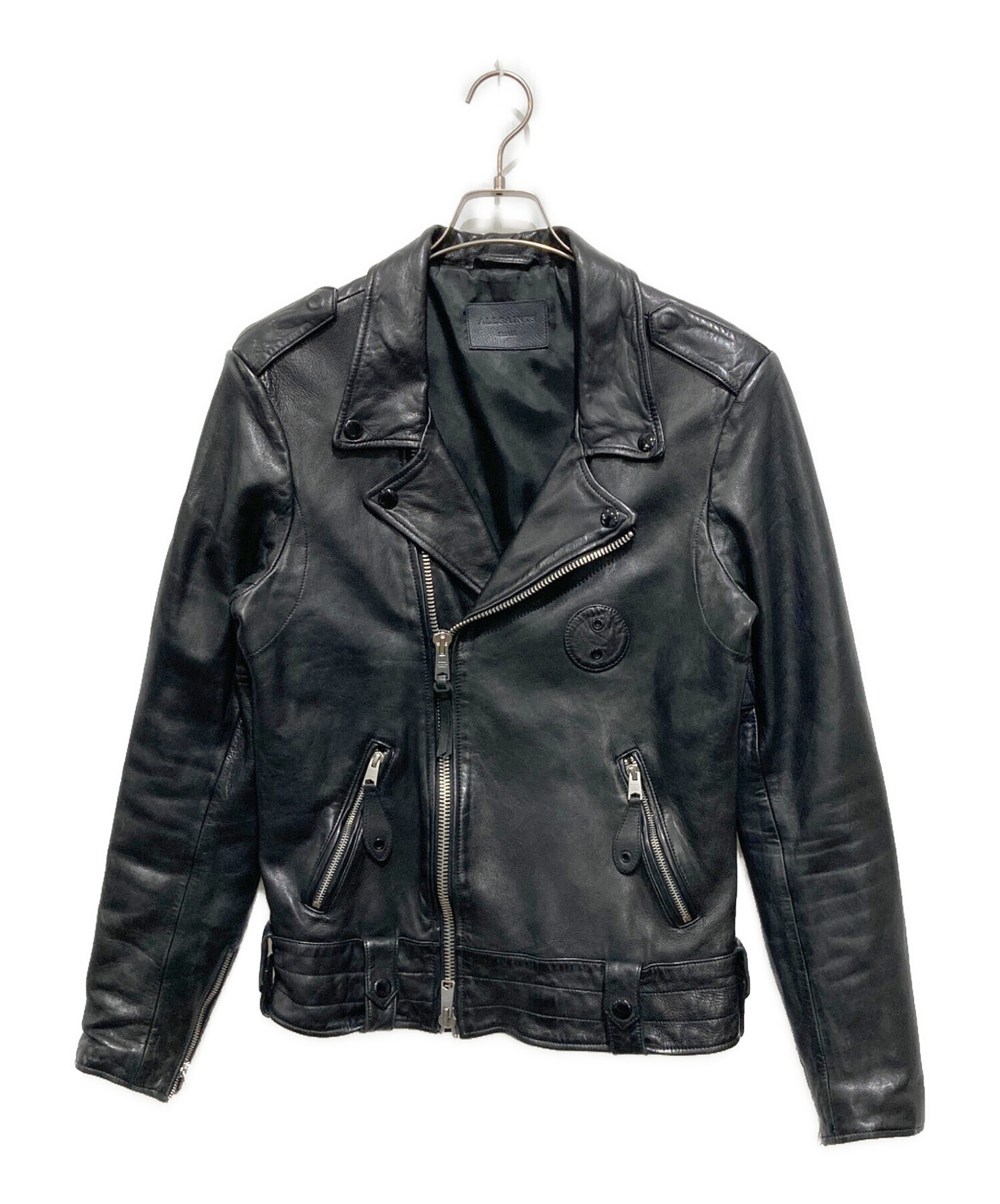中古・古着通販】ALL SAINTS (オールセインツ) シワ加工シープレザー