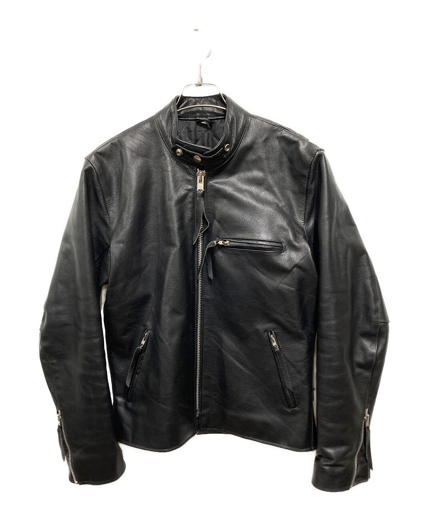 中古・古着通販】freedom (フリーダム) シングルライダースジャケット