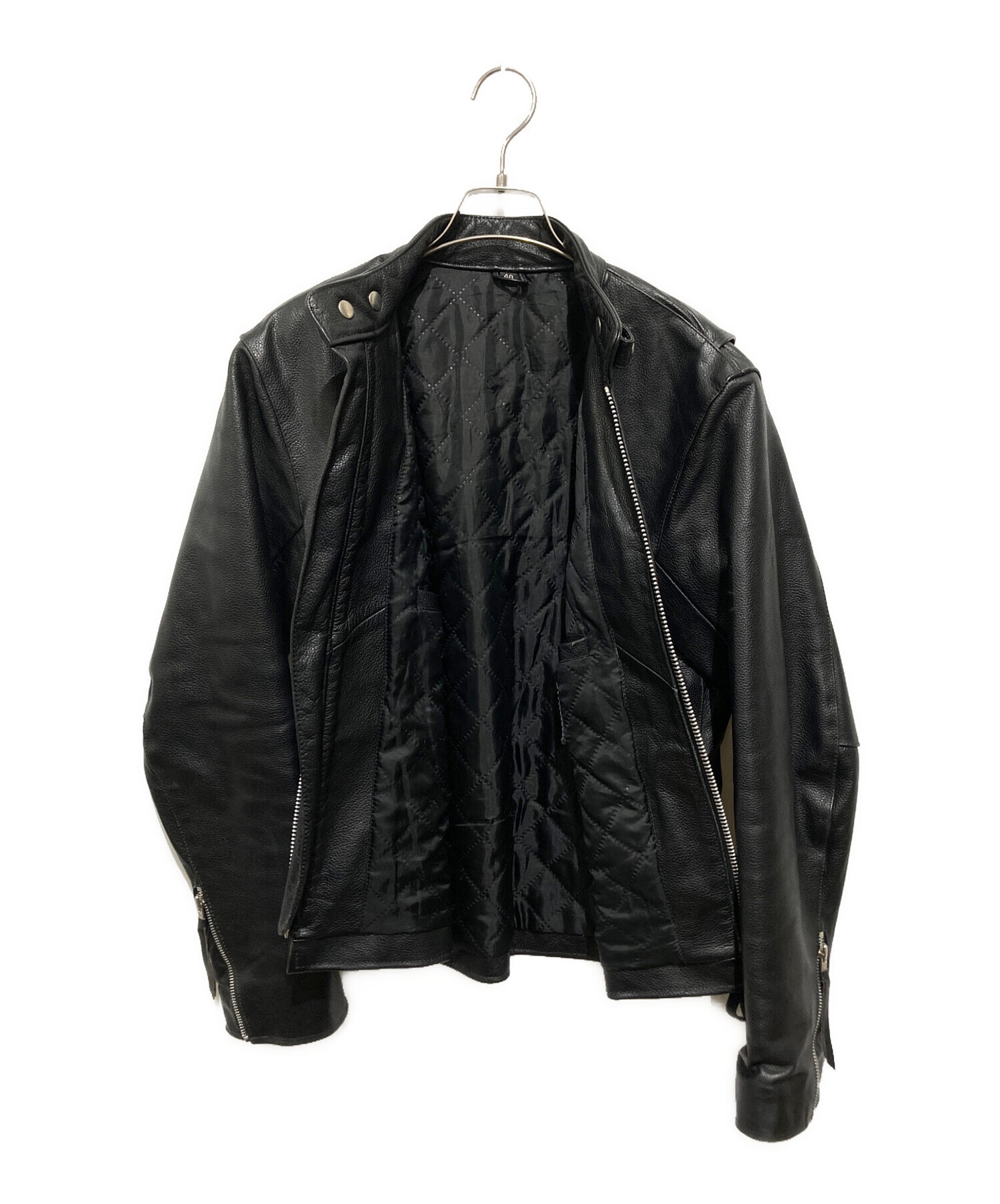 中古・古着通販】freedom (フリーダム) シングルライダースジャケット