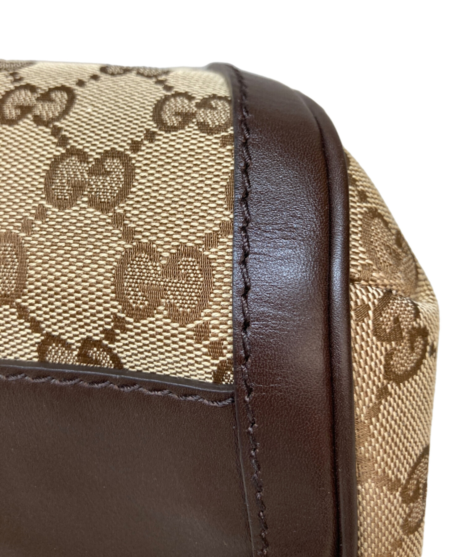 中古・古着通販】GUCCI (グッチ) GGキャンバスワンショルダーバッグ