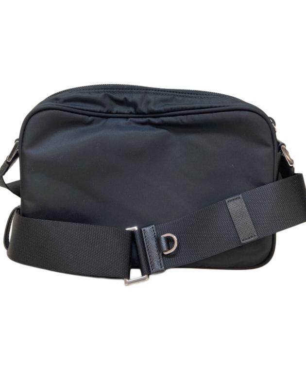 中古・古着通販】PRADA (プラダ) Re-nylon Xサフィアーノレザー