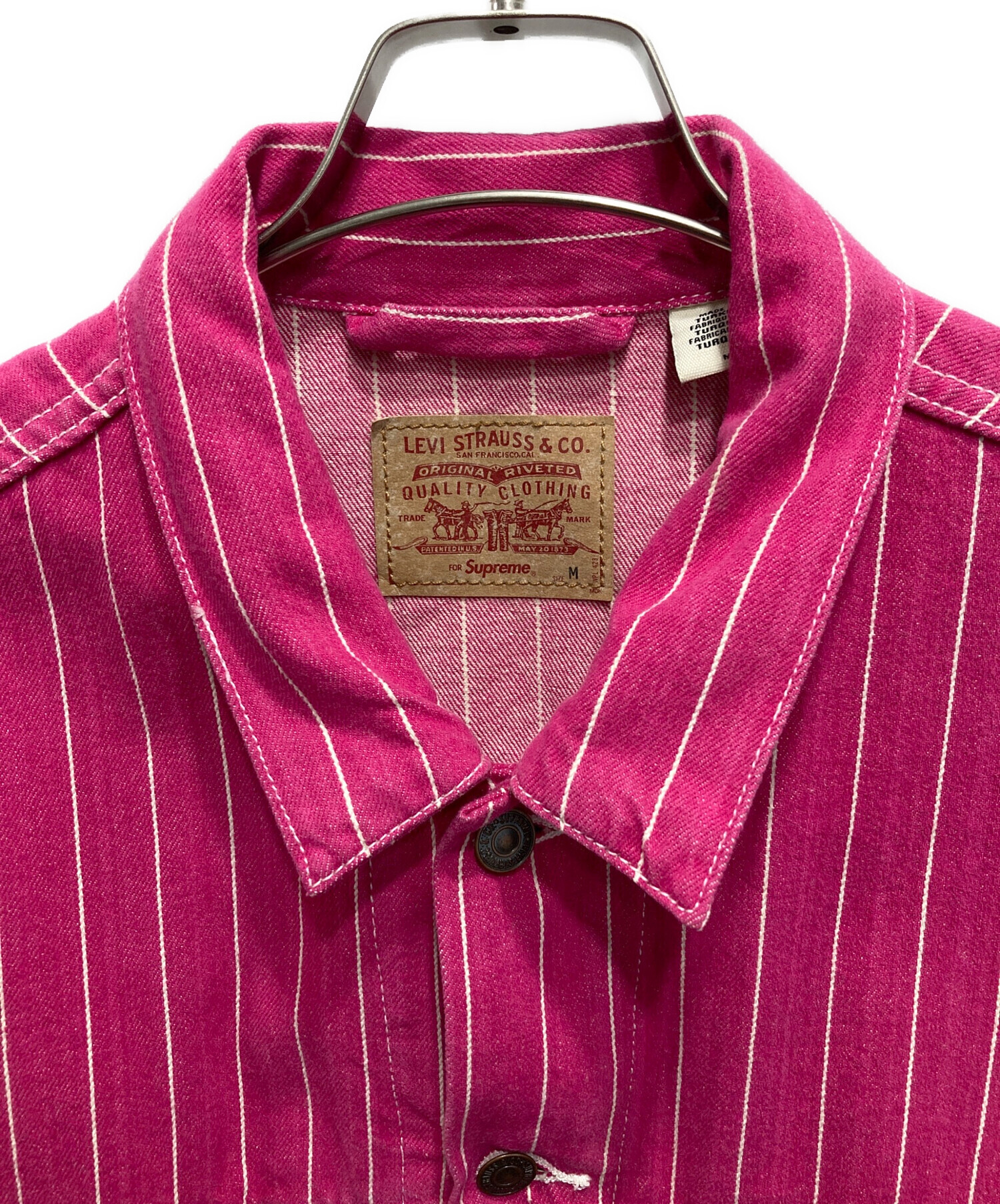 Levis コーデュロイ ジャケット 紫 XL Levi\u0027s ピンク デニム 