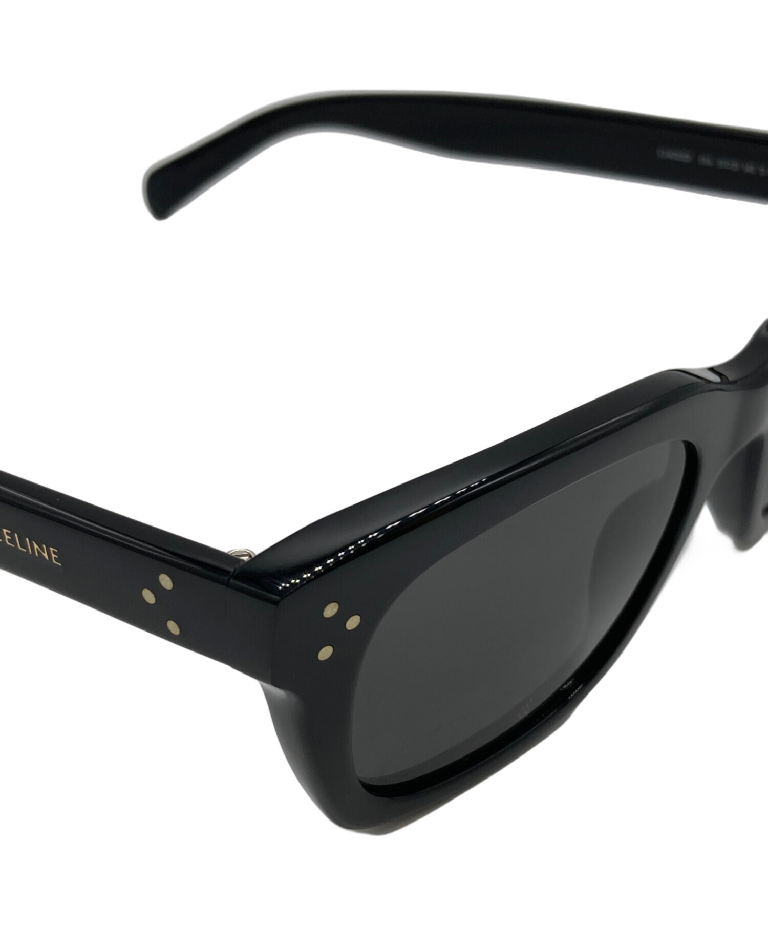 超美 セリーヌ サングラス 黒 中古・古着通販】CELINE (セリーヌ) サングラス ブラック サイズ:51