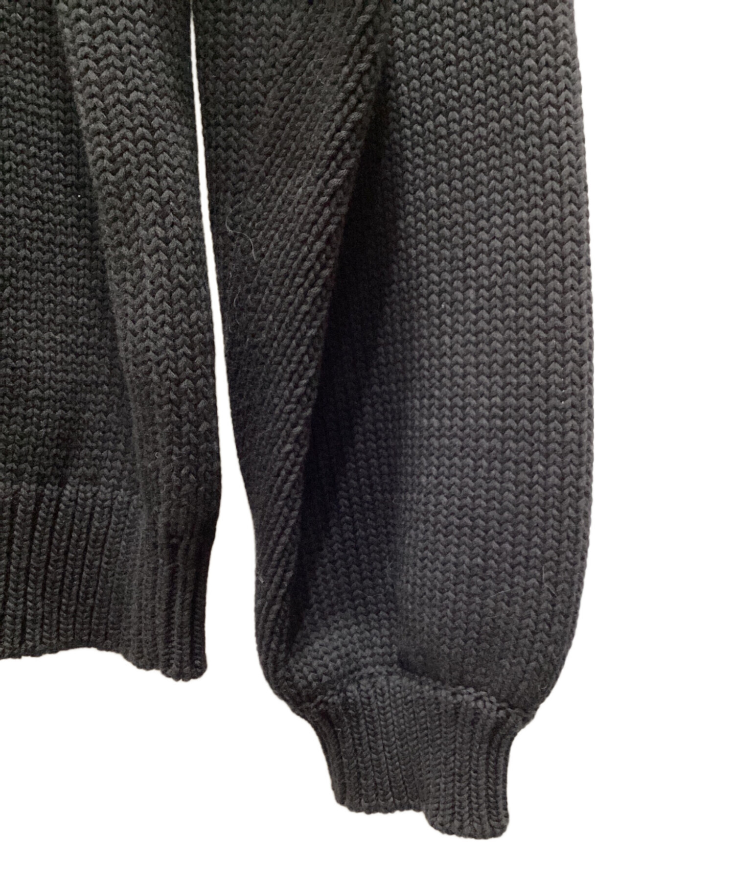 中古・古着通販】KENZO (ケンゾー) ロゴセーター ブラック サイズ:M