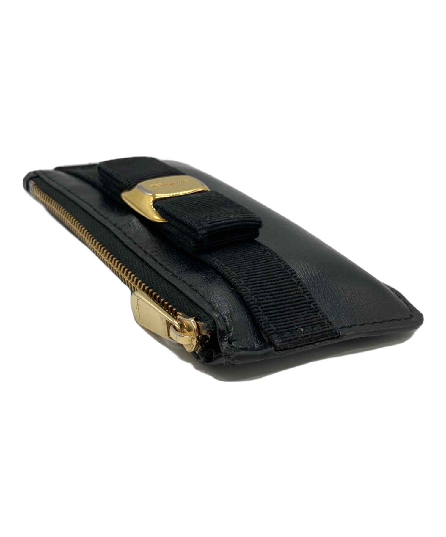 Salvatore Ferragamo 財布・ケース  黒 【古着】【中古】【送料無料】 中古・古着通販】Salvatore Ferragamo (サルヴァトーレ フェラガモ) 2