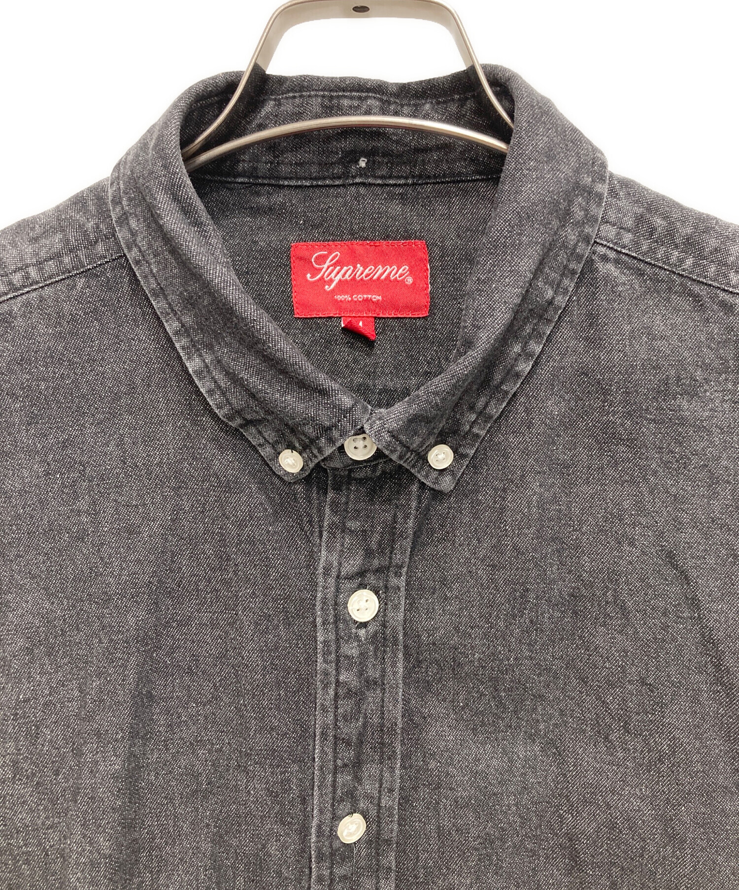 中古・古着通販】SUPREME (シュプリーム) デニムシャツ／denim