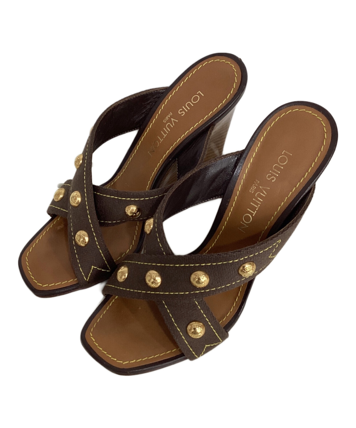 中古・古着通販】LOUIS VUITTON (ルイ ヴィトン) ウェッジソール 