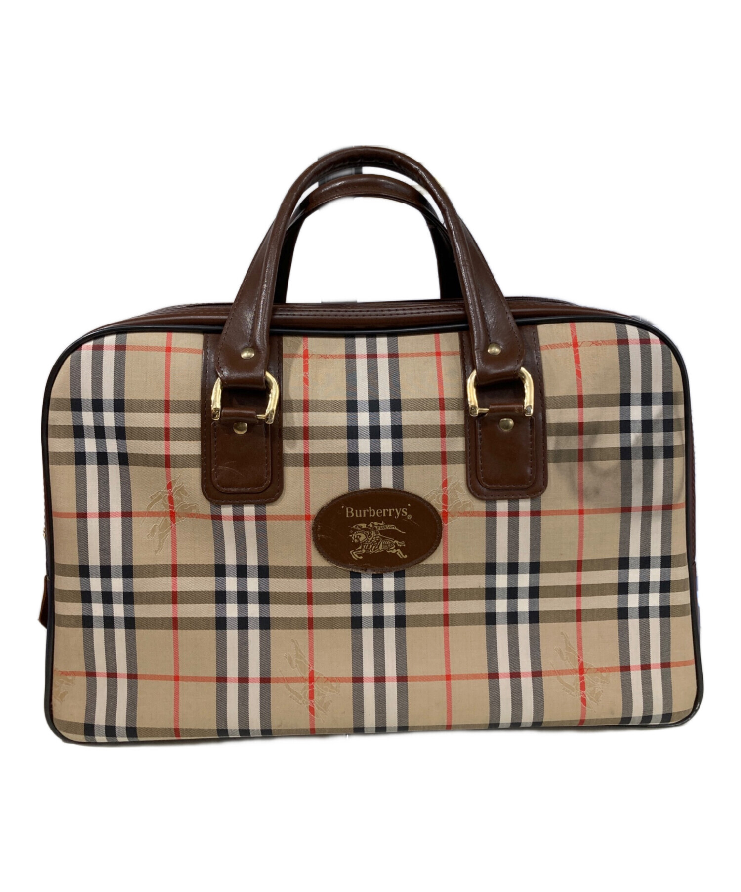 中古・古着通販】Burberry's (バーバリーズ) ノヴァチェックボストン