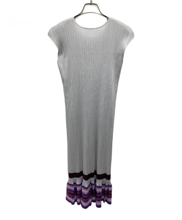 中古・古着通販】PLEATS PLEASE (プリーツプリーズ) ニット切り替え