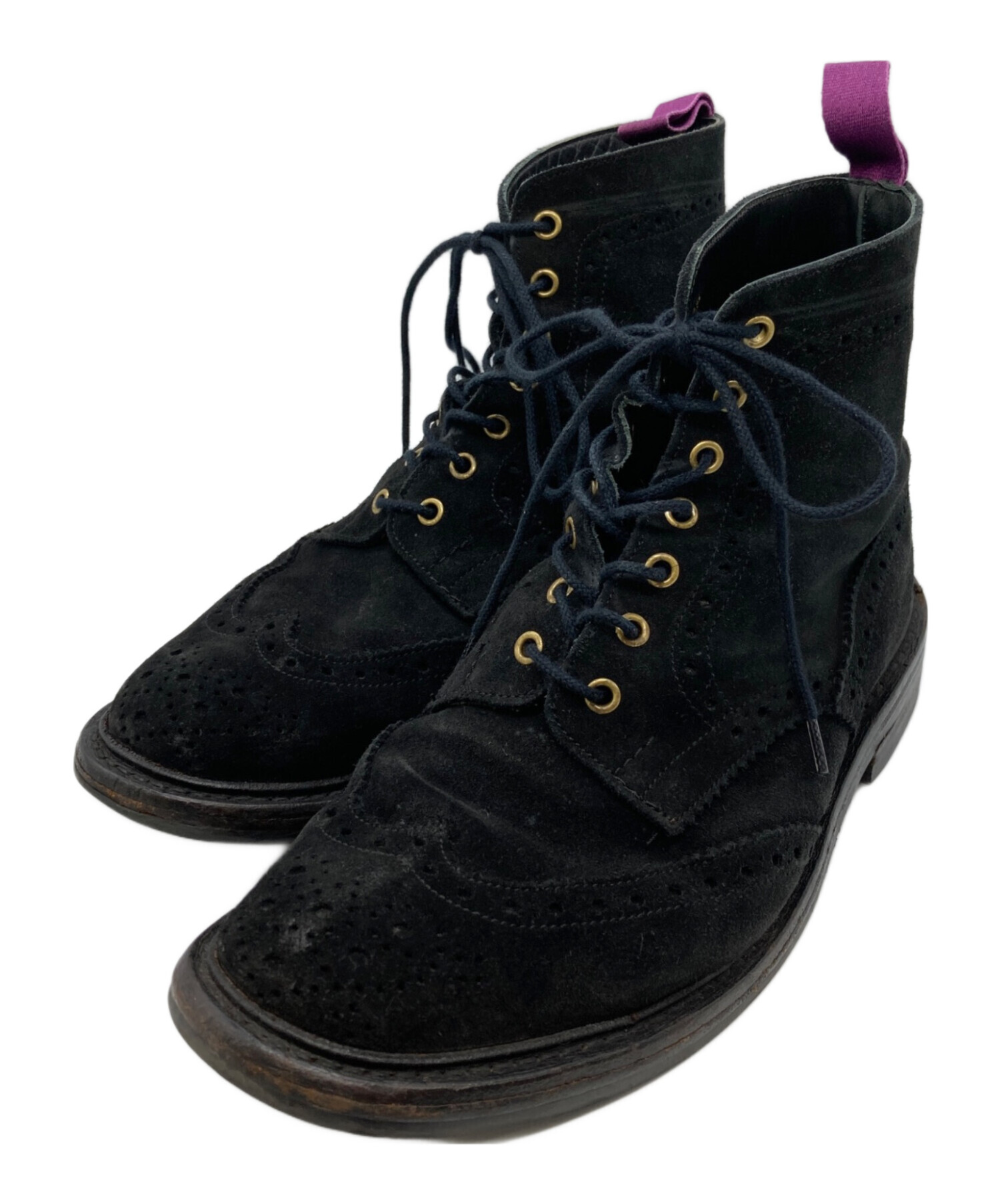 Tricker’s(トリッカーズ)スエードブーツ Tricker's トリッカーズ スエードブーツ メンズシューズショップ