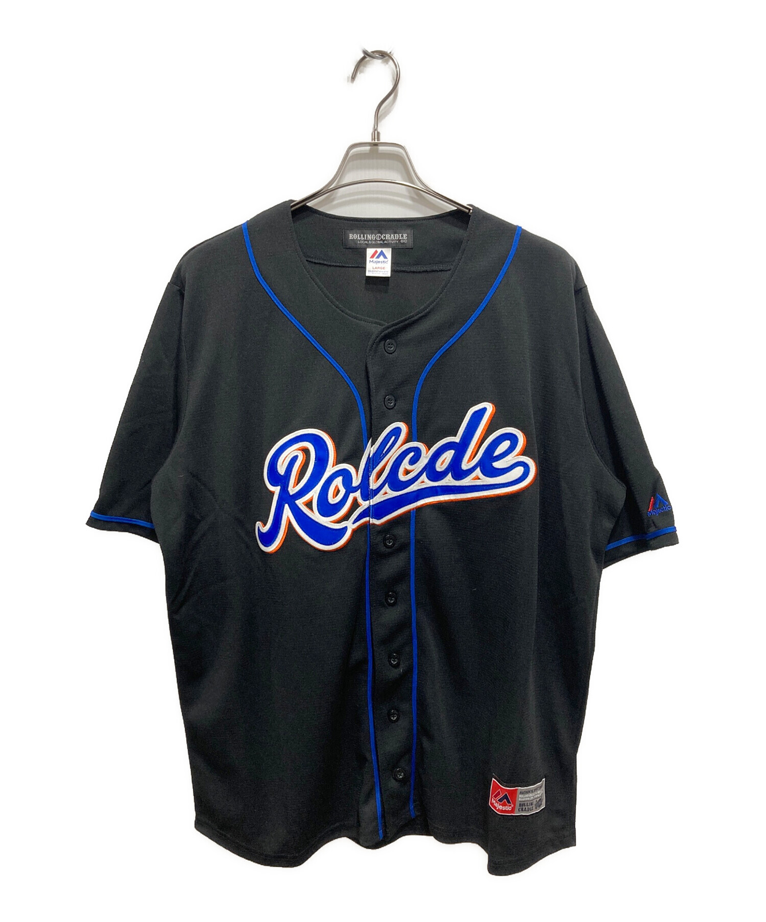 Majestic x rolling cradle ベースボールシャツ L 中古・古着通販】ROLLING CRADLE (ローリングクレイドル) Majestic