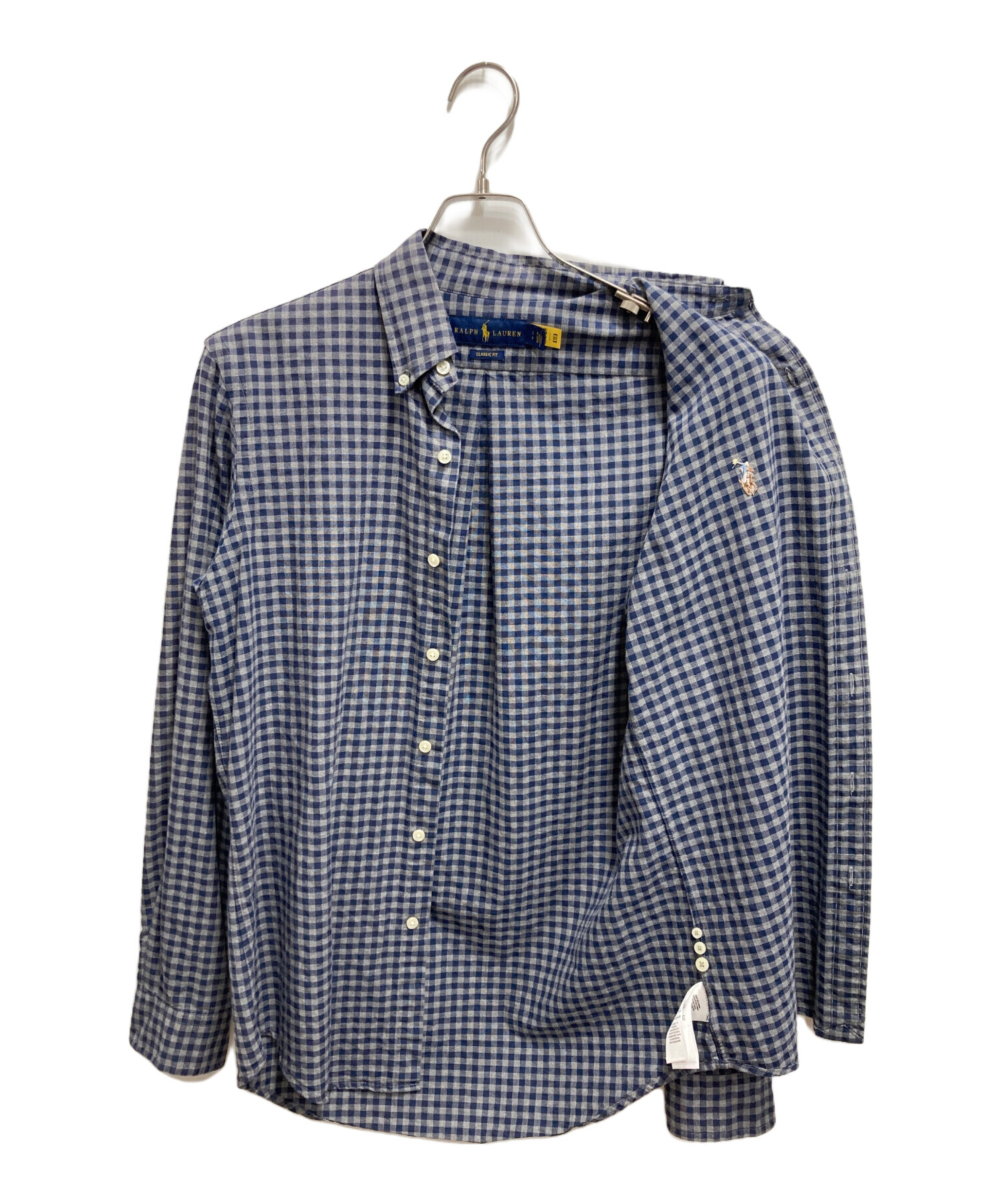 中古・古着通販】RALPH LAUREN (ラルフローレン) チェックシャツ 