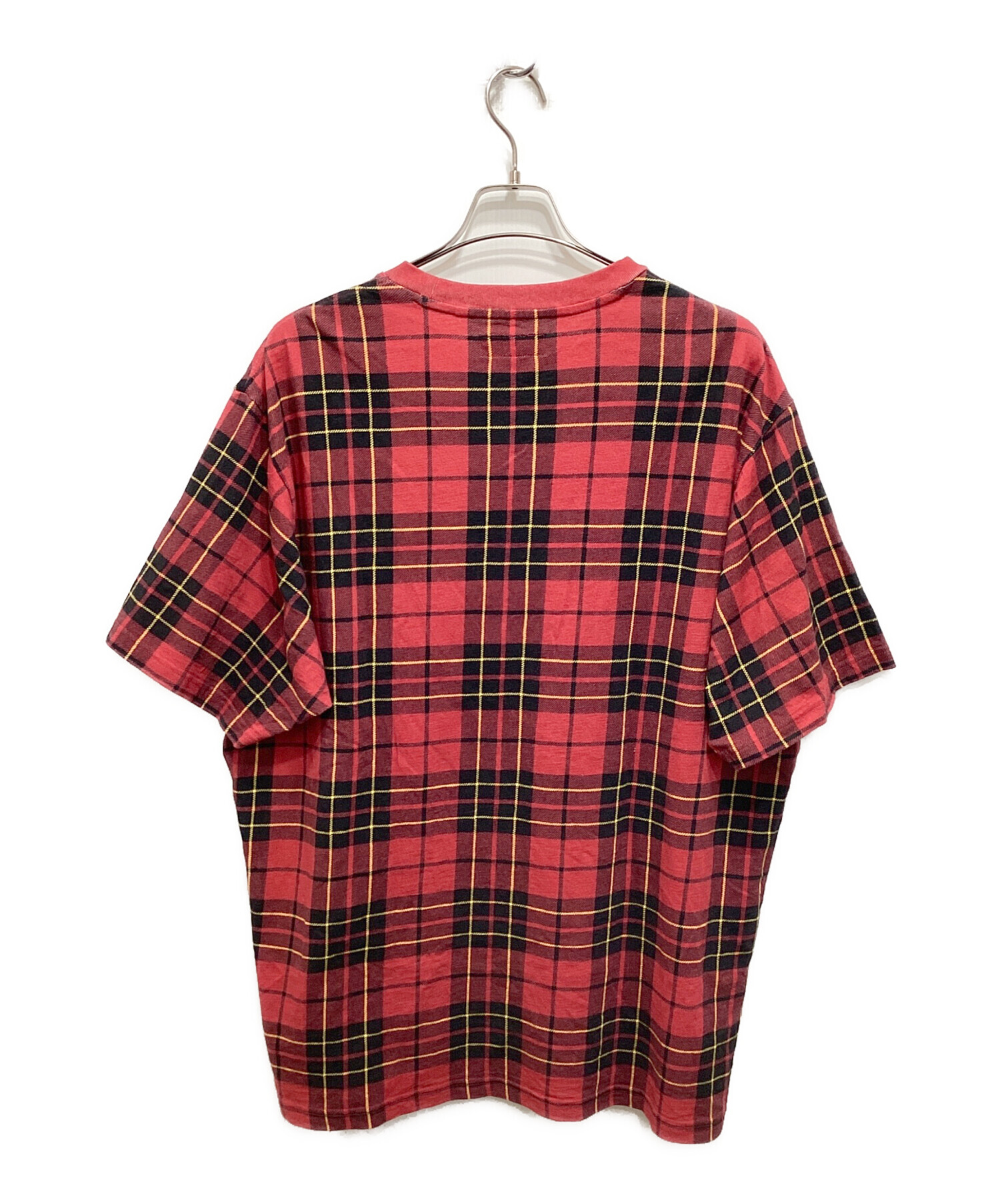 supreme tartan plaid tee シュプリーム Tシャツ