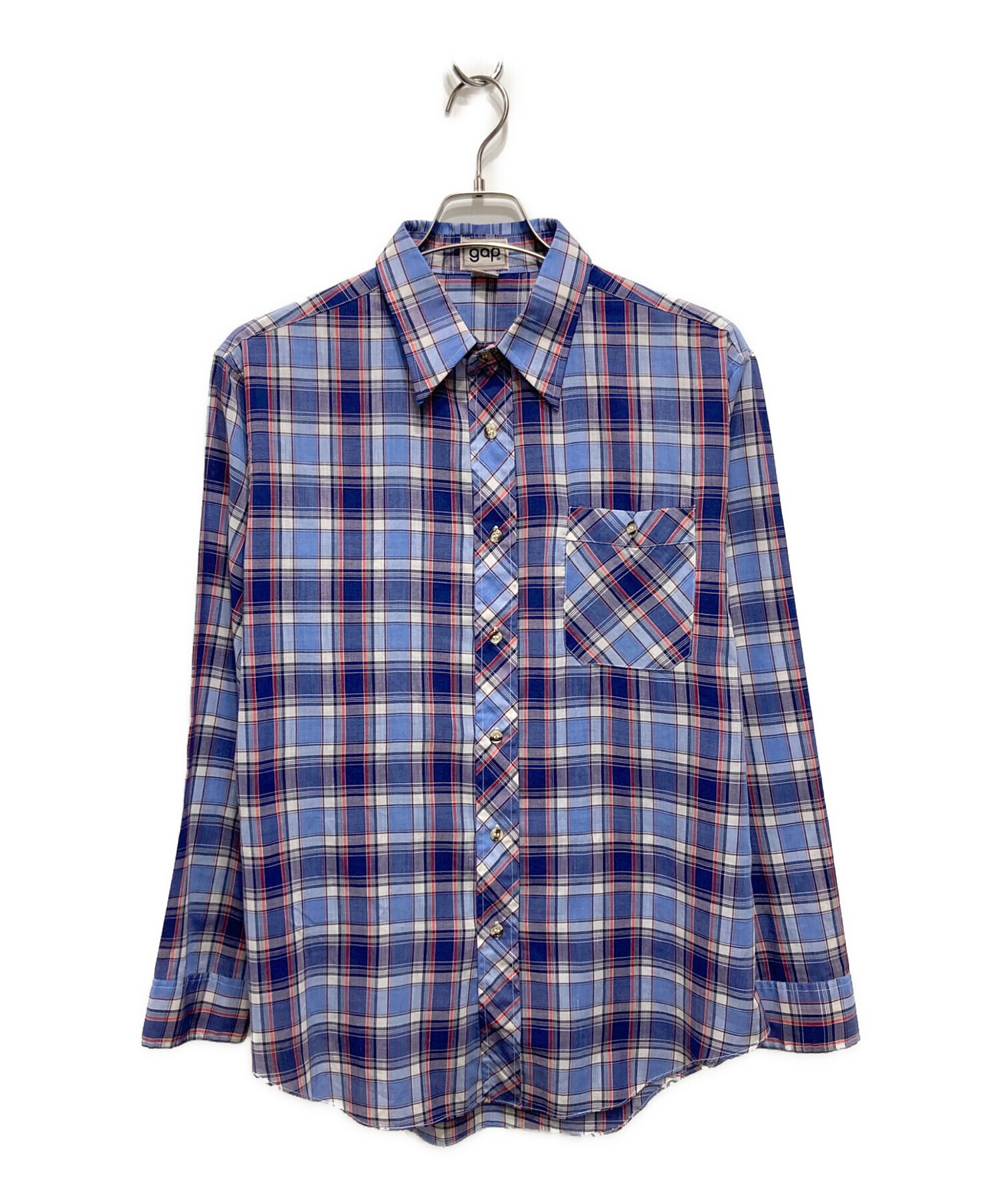 中古・古着通販】GAP (ギャップ) 70'Sヴィンテージチェックシャツ