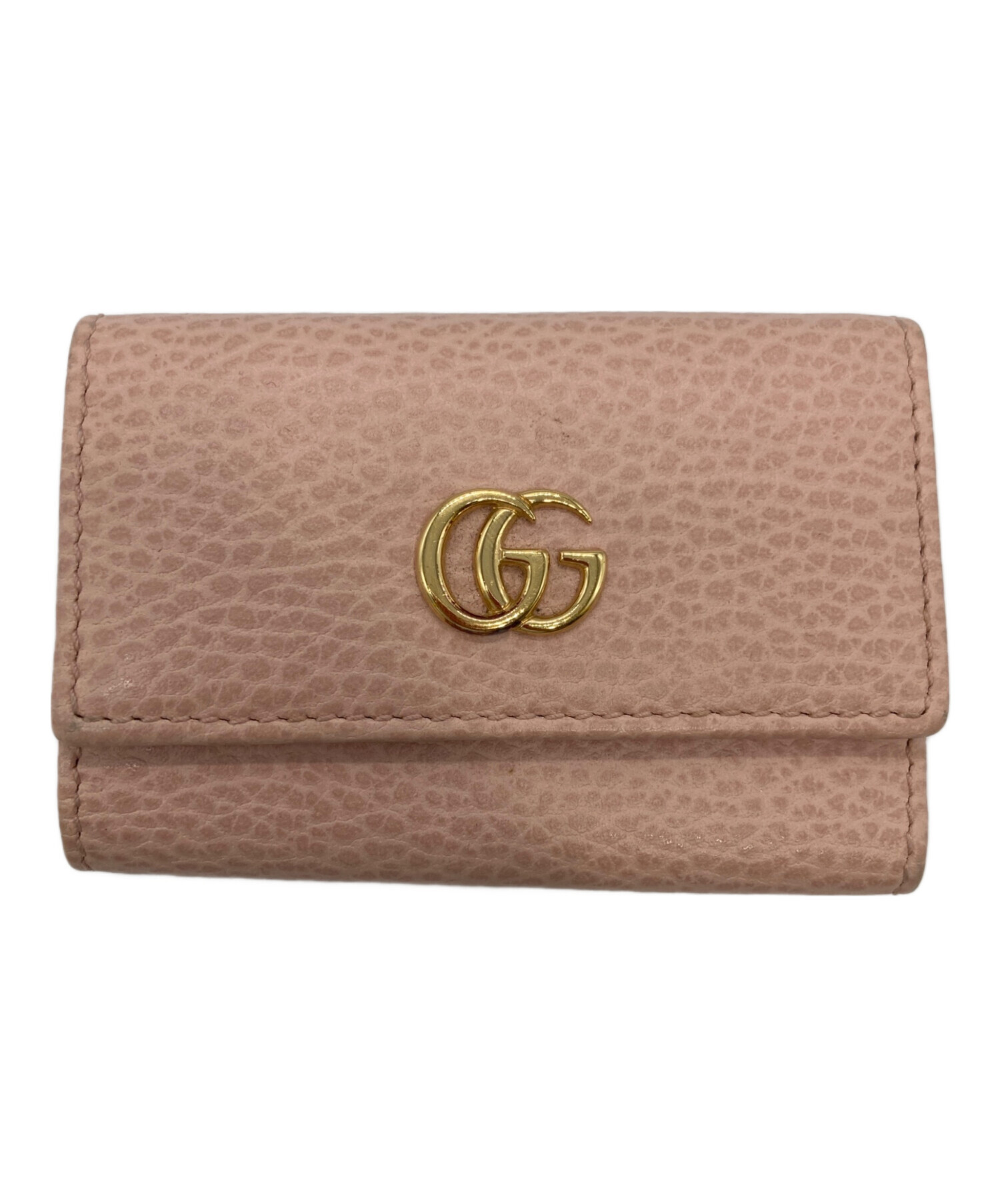 中古・古着通販】GUCCI (グッチ) ダブルG キーケース ピンク｜ブランド