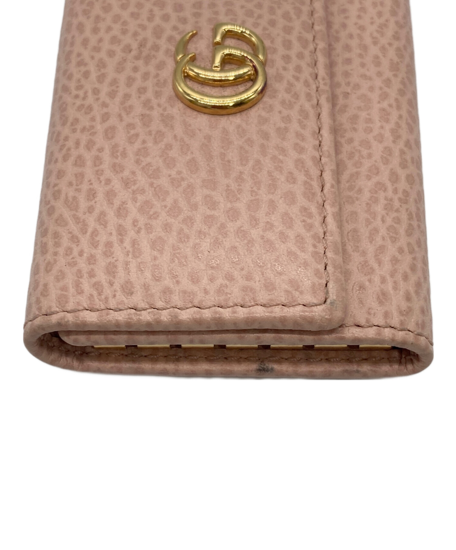 中古・古着通販】GUCCI (グッチ) ダブルG キーケース ピンク｜ブランド