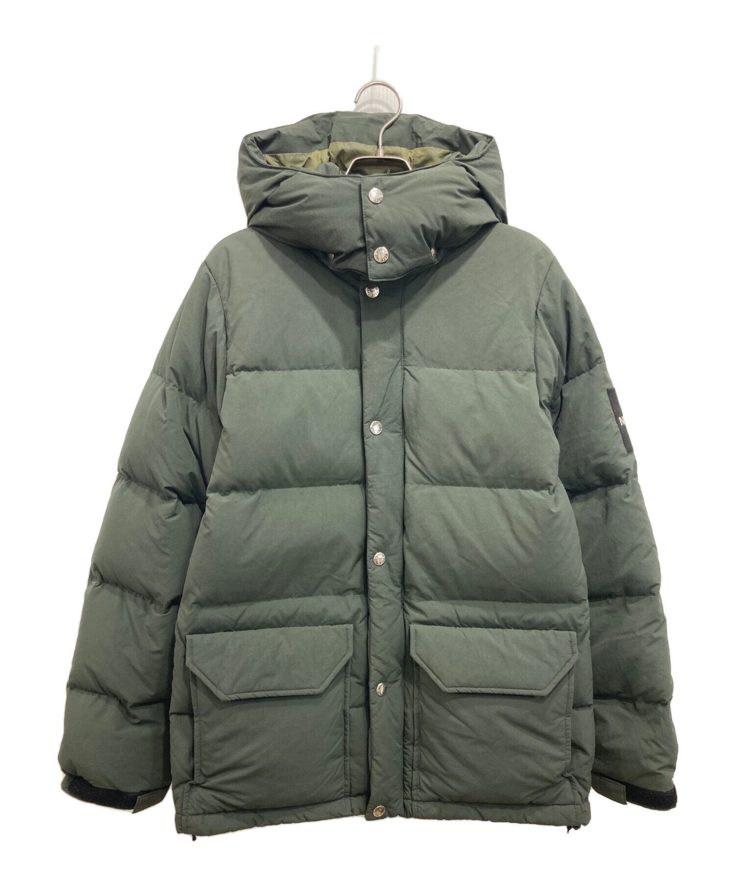 THE NORTH FACE ダウンジャケット ダークグリーン ND91637 中古・古着通販】THE NORTH FACE (ザ ノース フェイス) キャンプシエラ