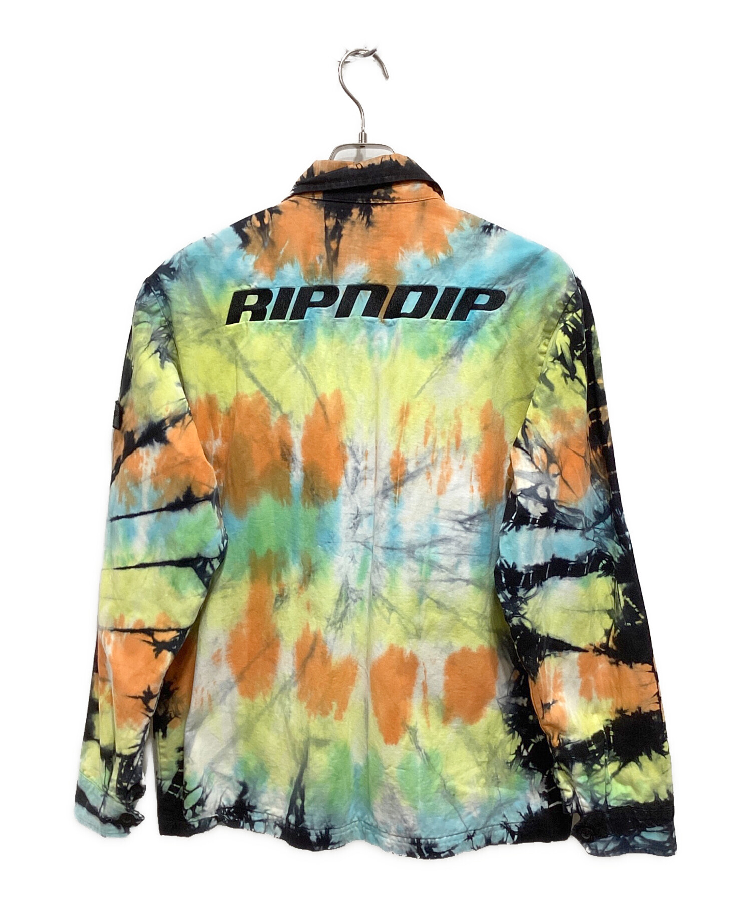 中古・古着通販】RIPNDIP (リップンディップ) 柄ジャケット オレンジ 