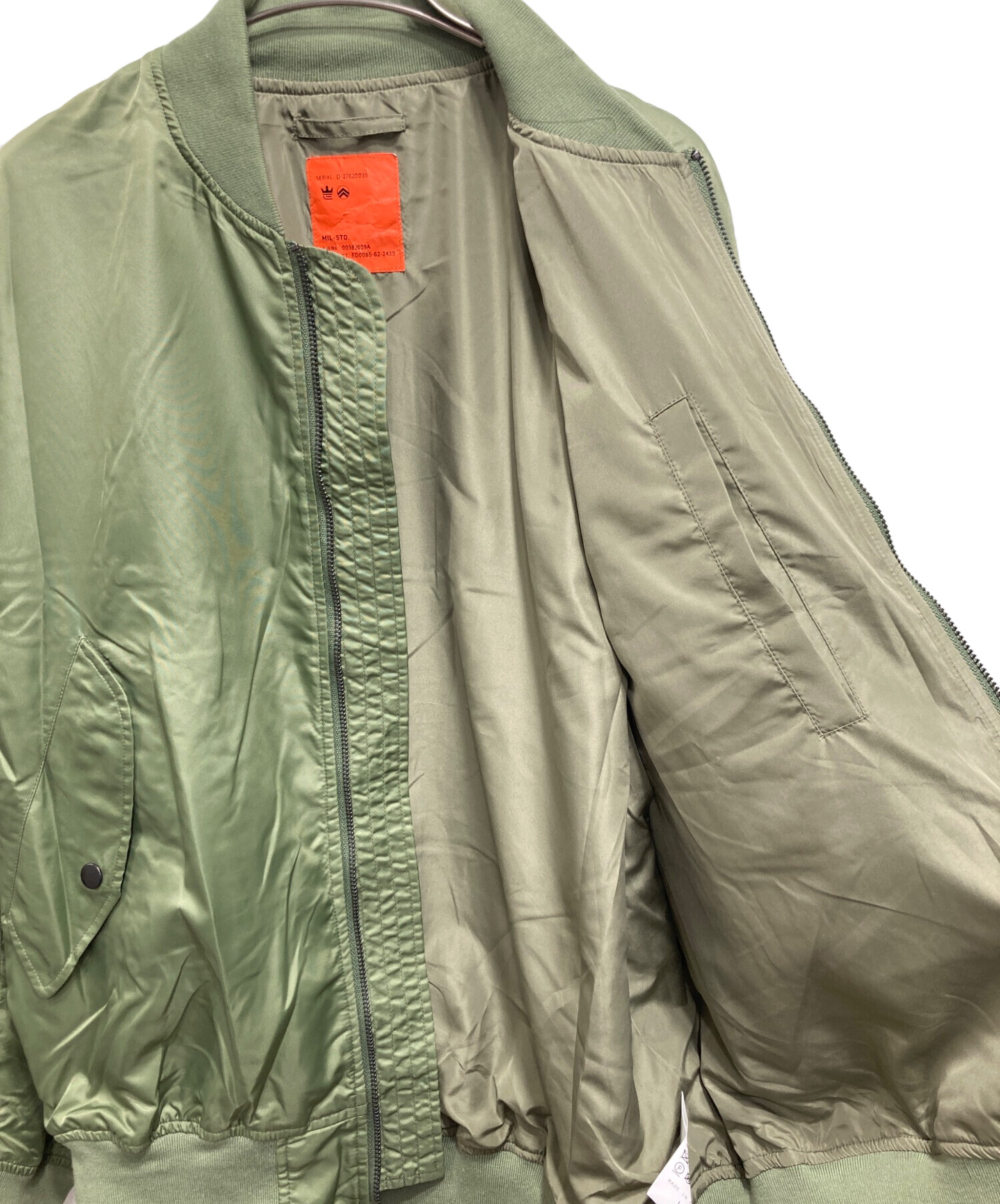 中古・古着通販】417 by EDIFICE (417 バイ エディフィス) MA-1 