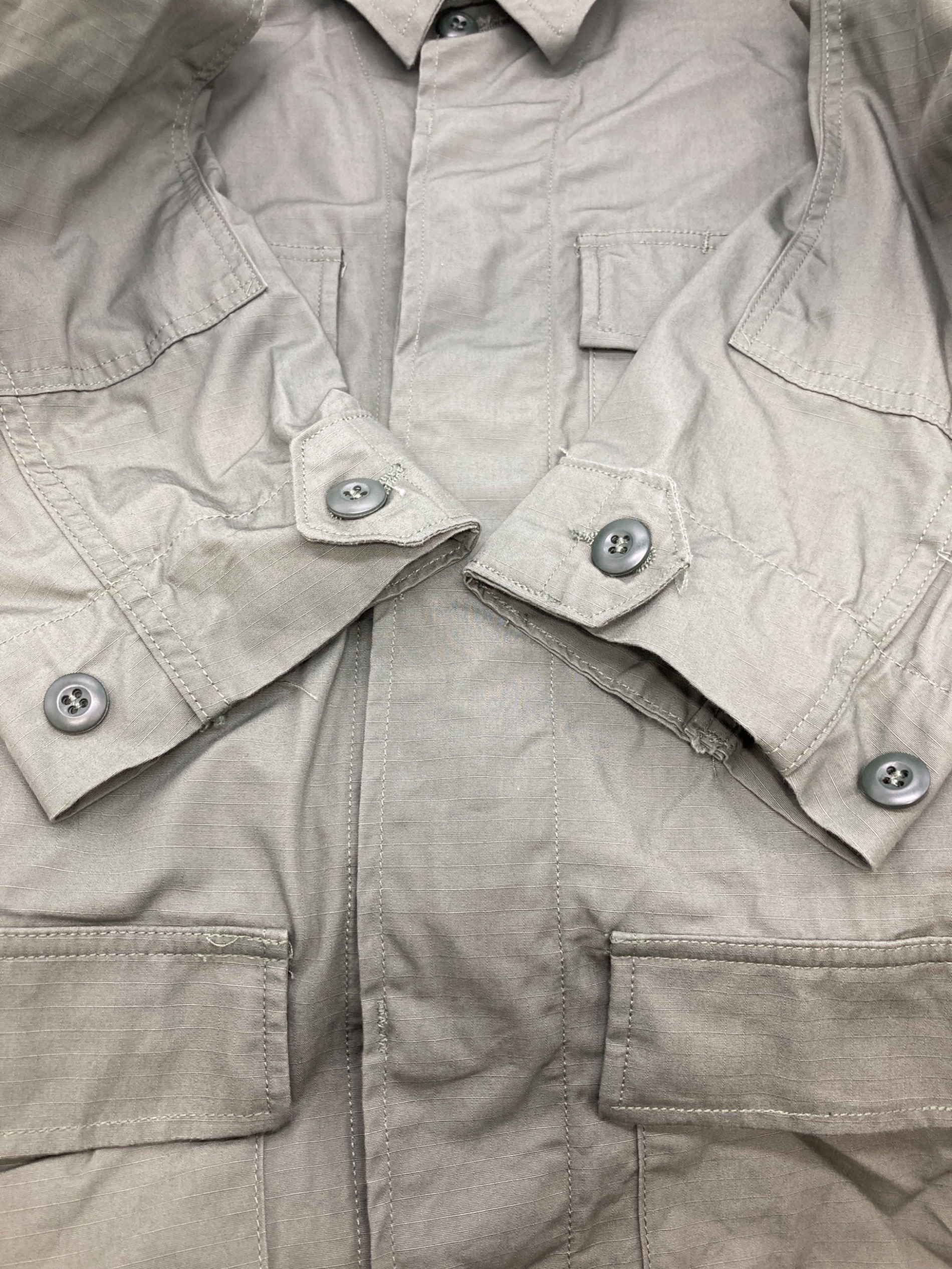PROPPER ミリタリージャケット S/S オリーブグリーン 中古・古着通販】PROPPER (プロッパー) BDU JACKET グリーン サイズ:S