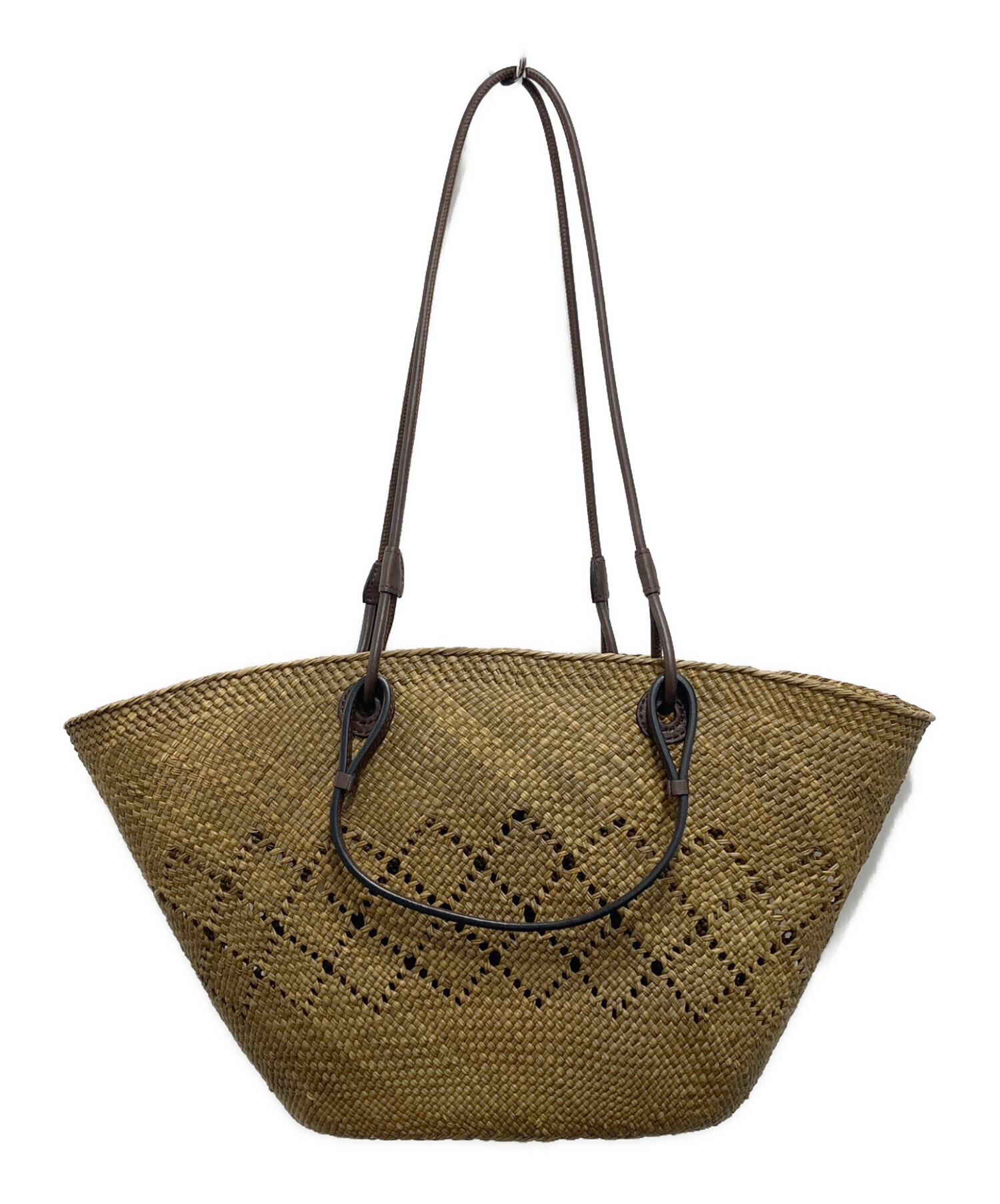 中古・古着通販】LOEWE (ロエベ) アナグラム バスケットバッグ 