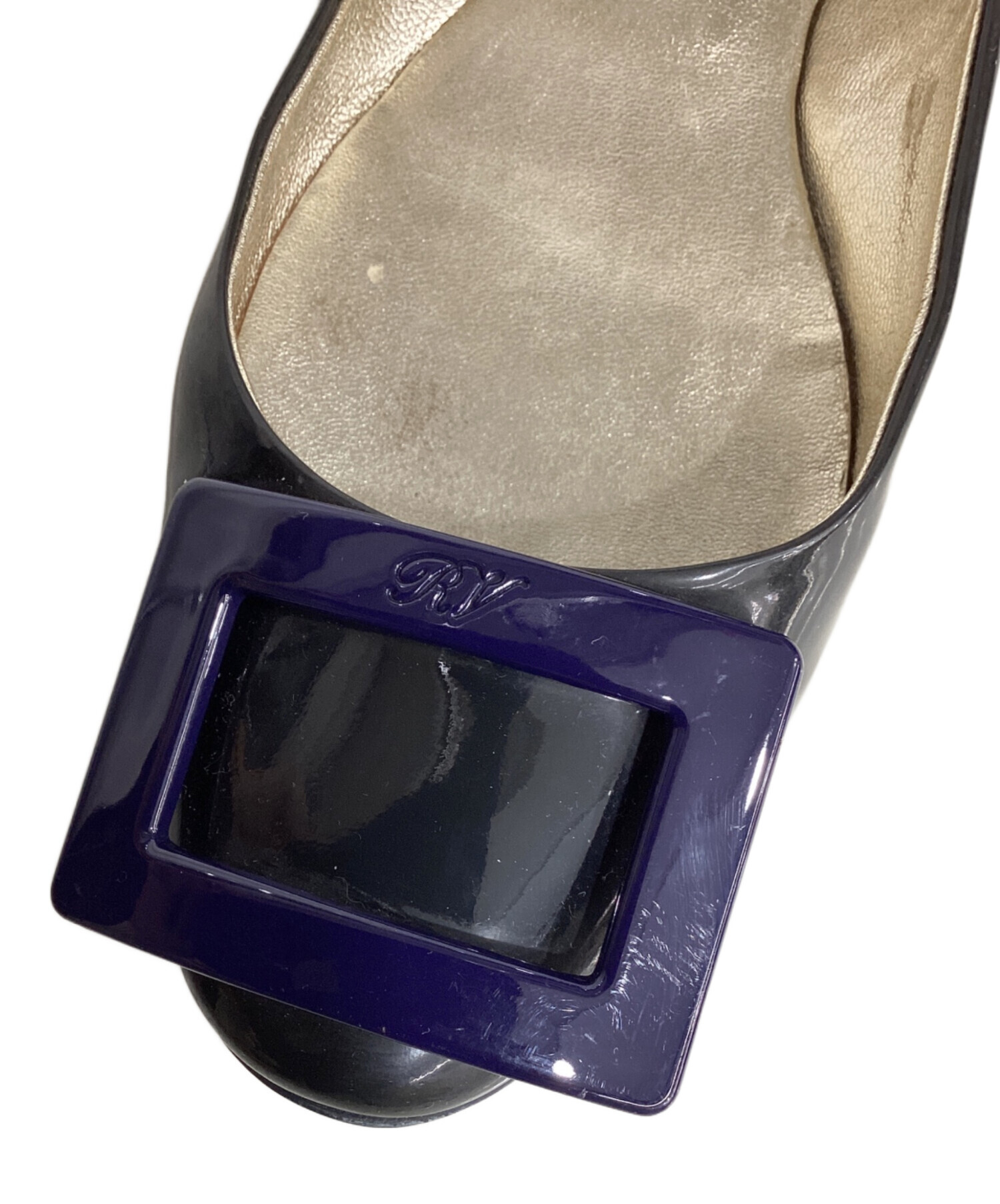 中古・古着通販】Roger Vivier (ロジェ ヴィヴィエ) エナメルパンプス
