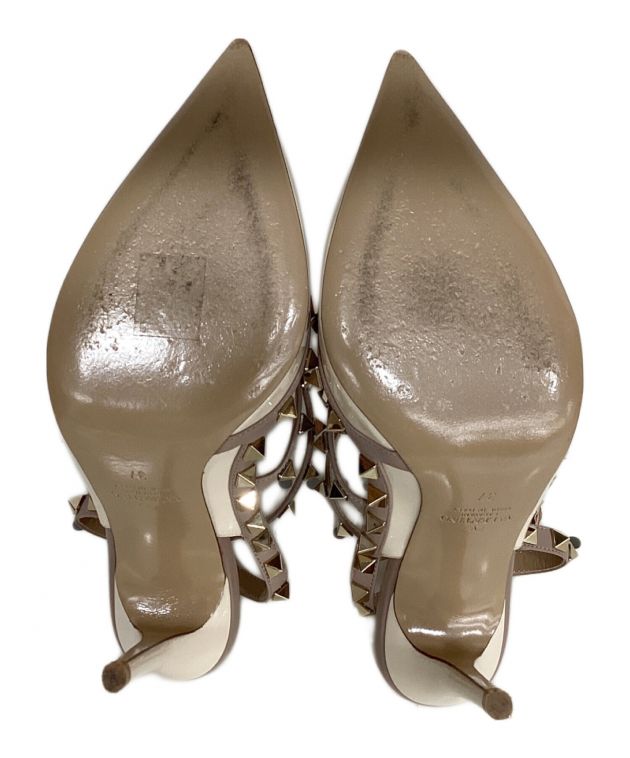 い*と様 Valentino スタッズ付きハイヒールパンプス 37 い*と様 Valentino スタッズ付きハイヒールパンプス 37