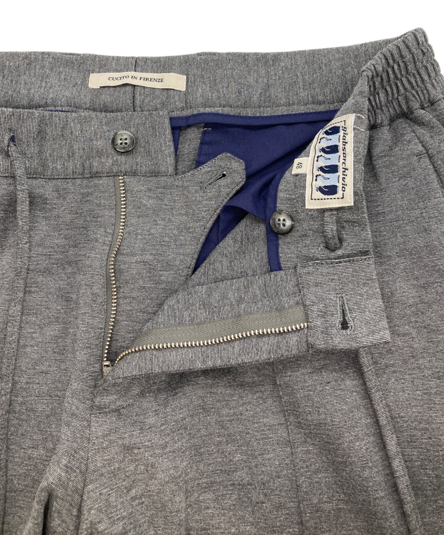 ARCHIVIO グレー 48 中古・古着通販】giab's ARCHIVIO (ジャブス アルキヴィオ