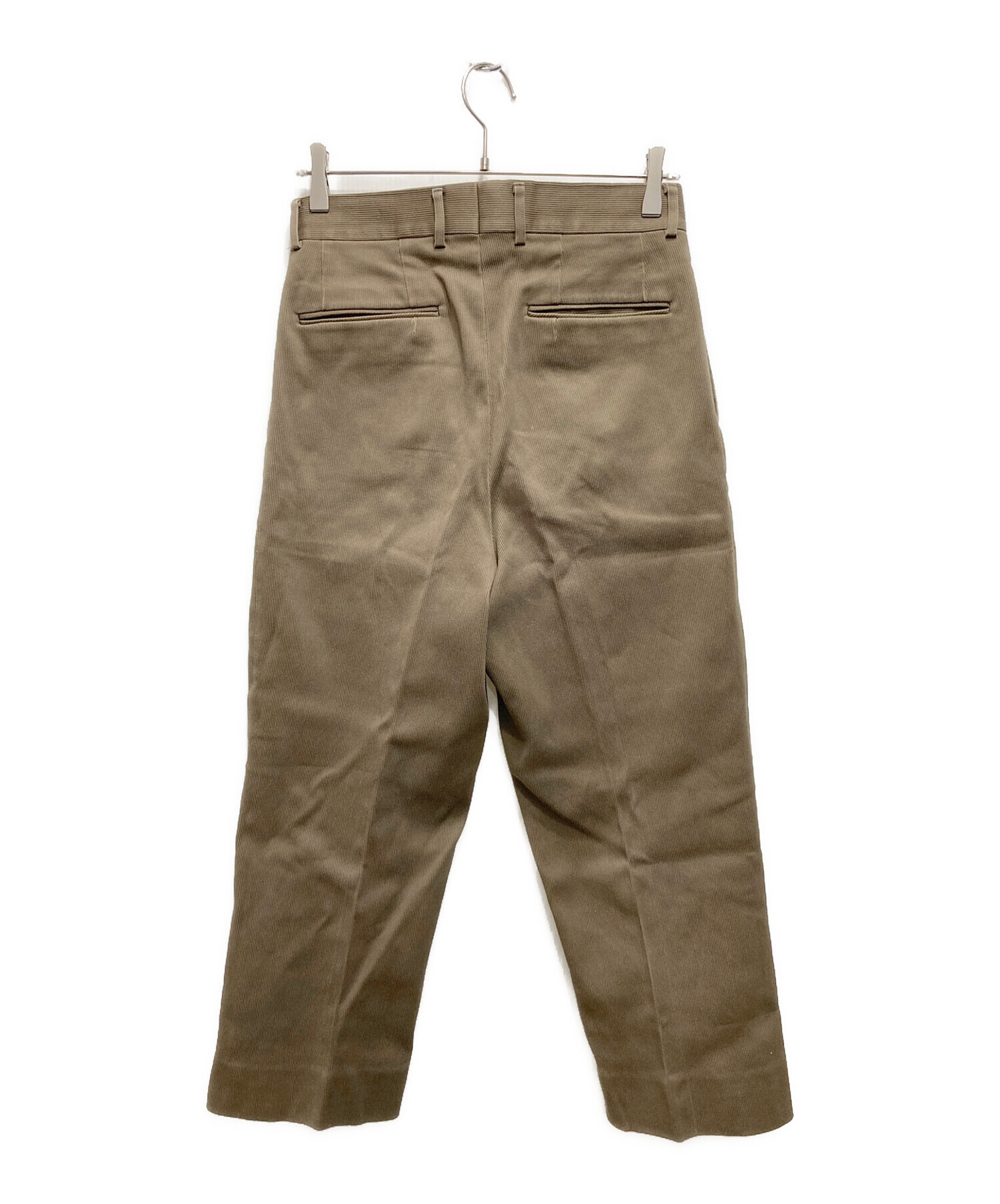 中古・古着通販】NEAT (ニート) ガーメントトラウザーパンツ ブラウン