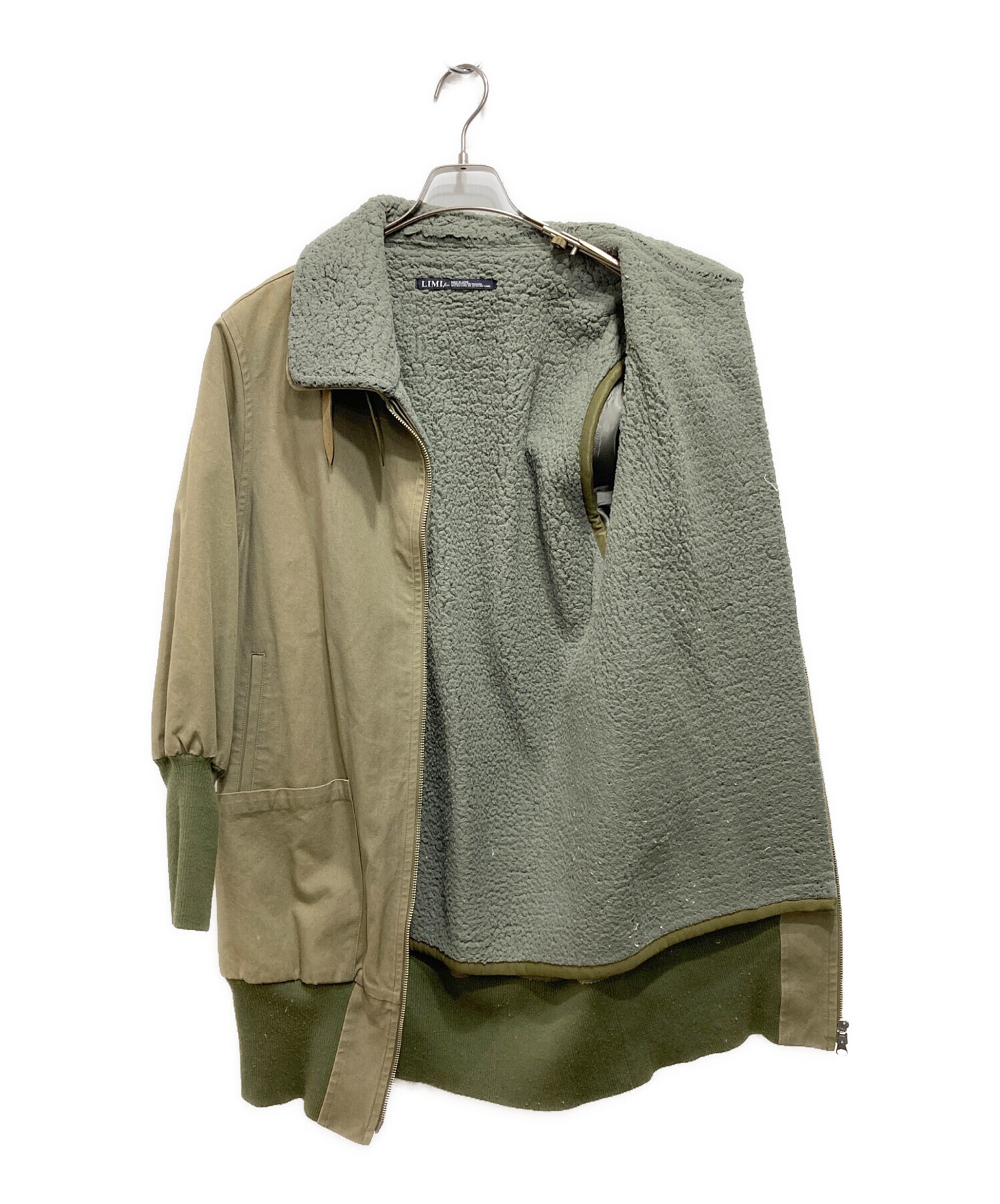 中古・古着通販】LIMI feu (リミフゥ) ライナー付きミリタリーコート