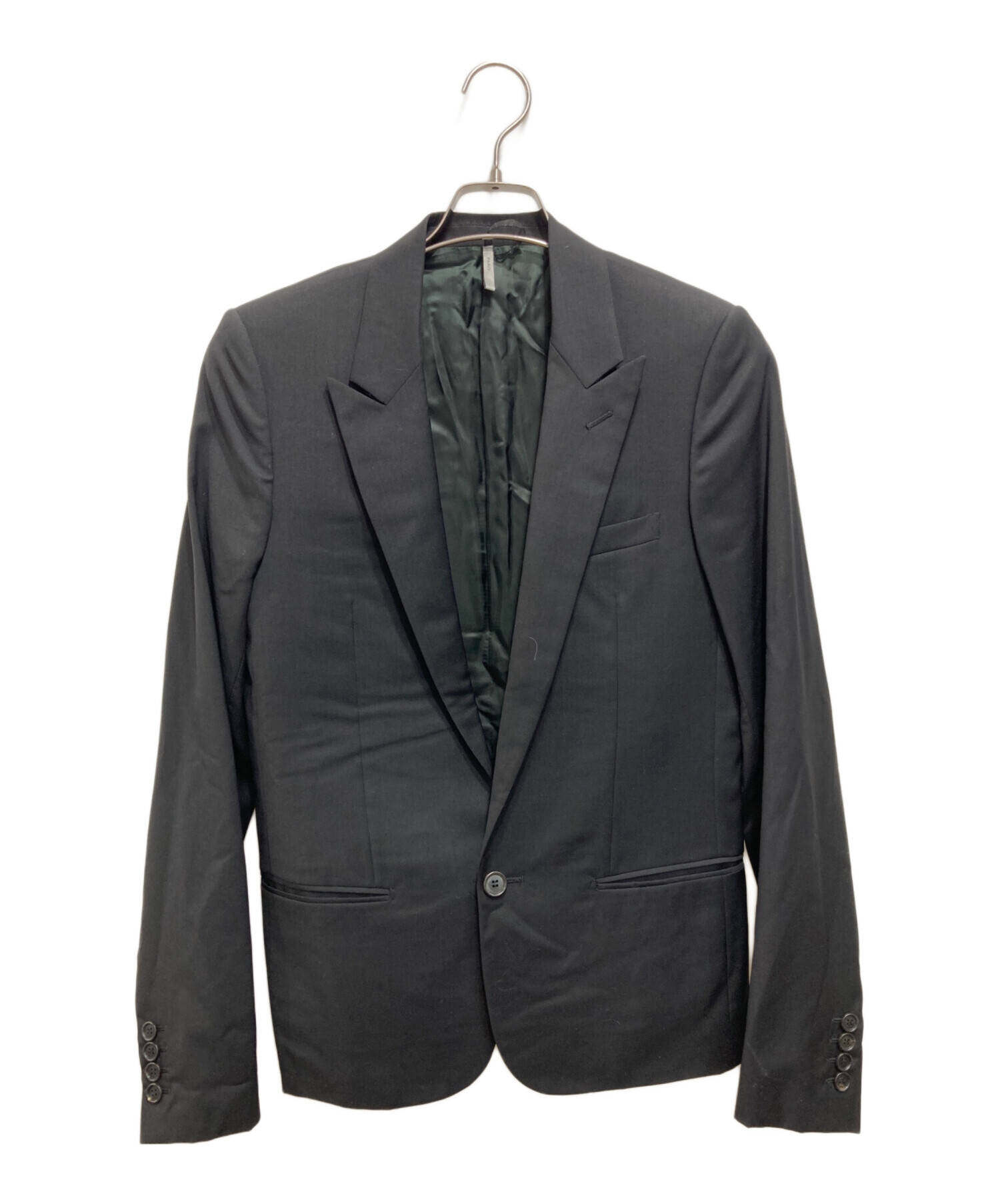 Dior Homme ディオール オム 1ボタン ジャケット 44 エディ期 中古・古着通販】DIOR HOMME (ディオール オム) テーラードジャケット