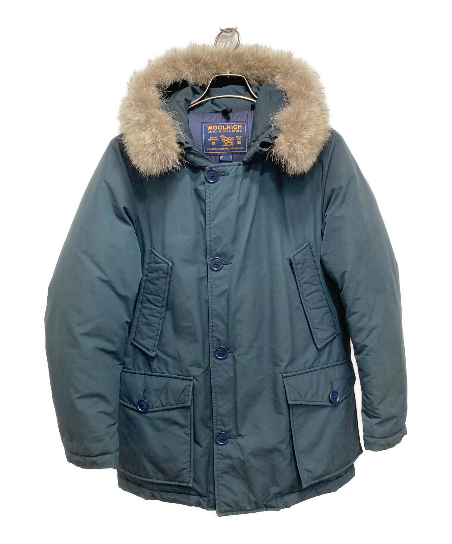 中古・古着通販】WOOLRICH (ウールリッチ) ARCTIC PARKA ネイビー 