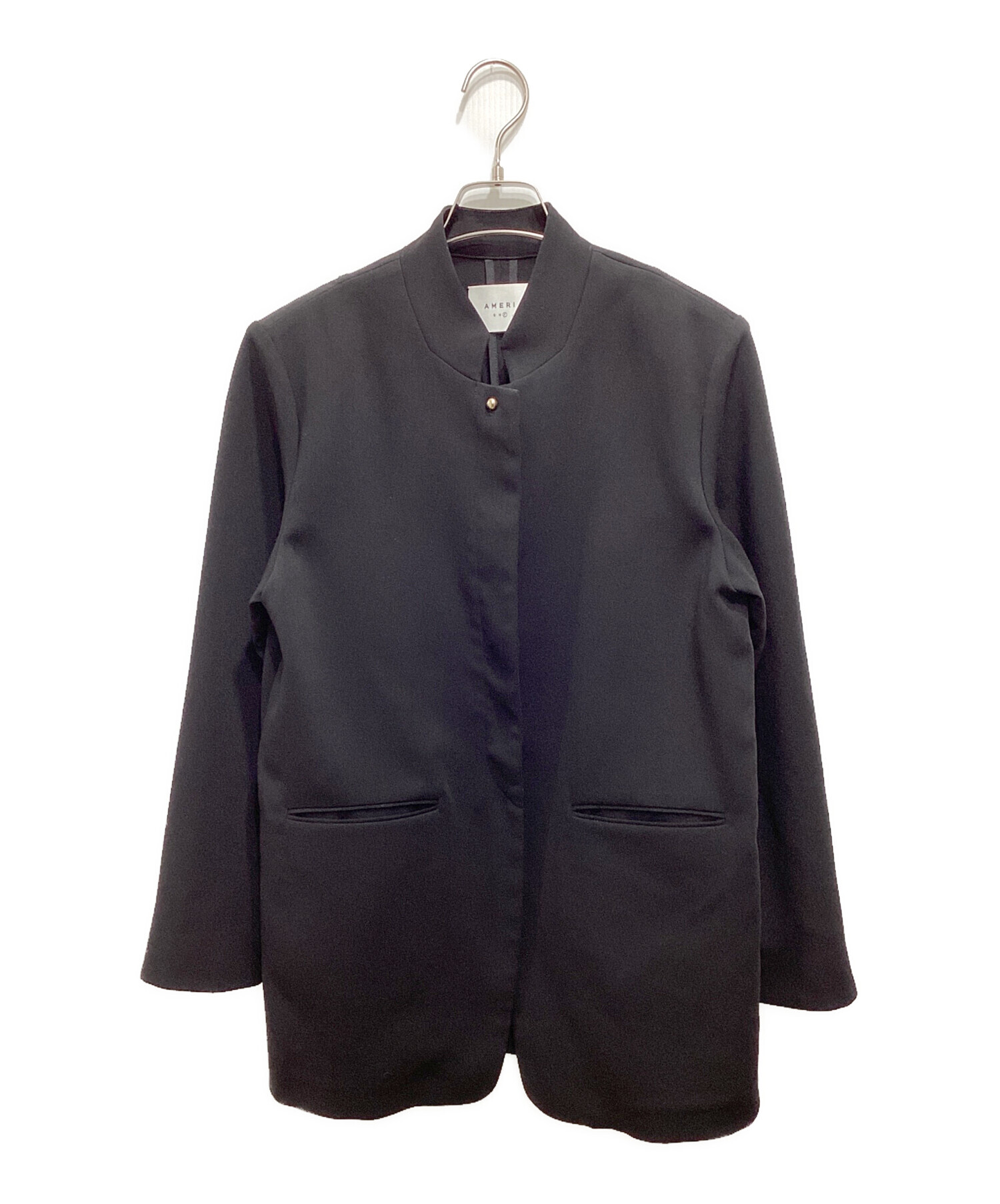 中古・古着通販】Ameri (アメリ) TWILL JACKET LIKE TOP 中古・古着通販】Ameri (アメリ) TWILL JACKET LIKE TOP