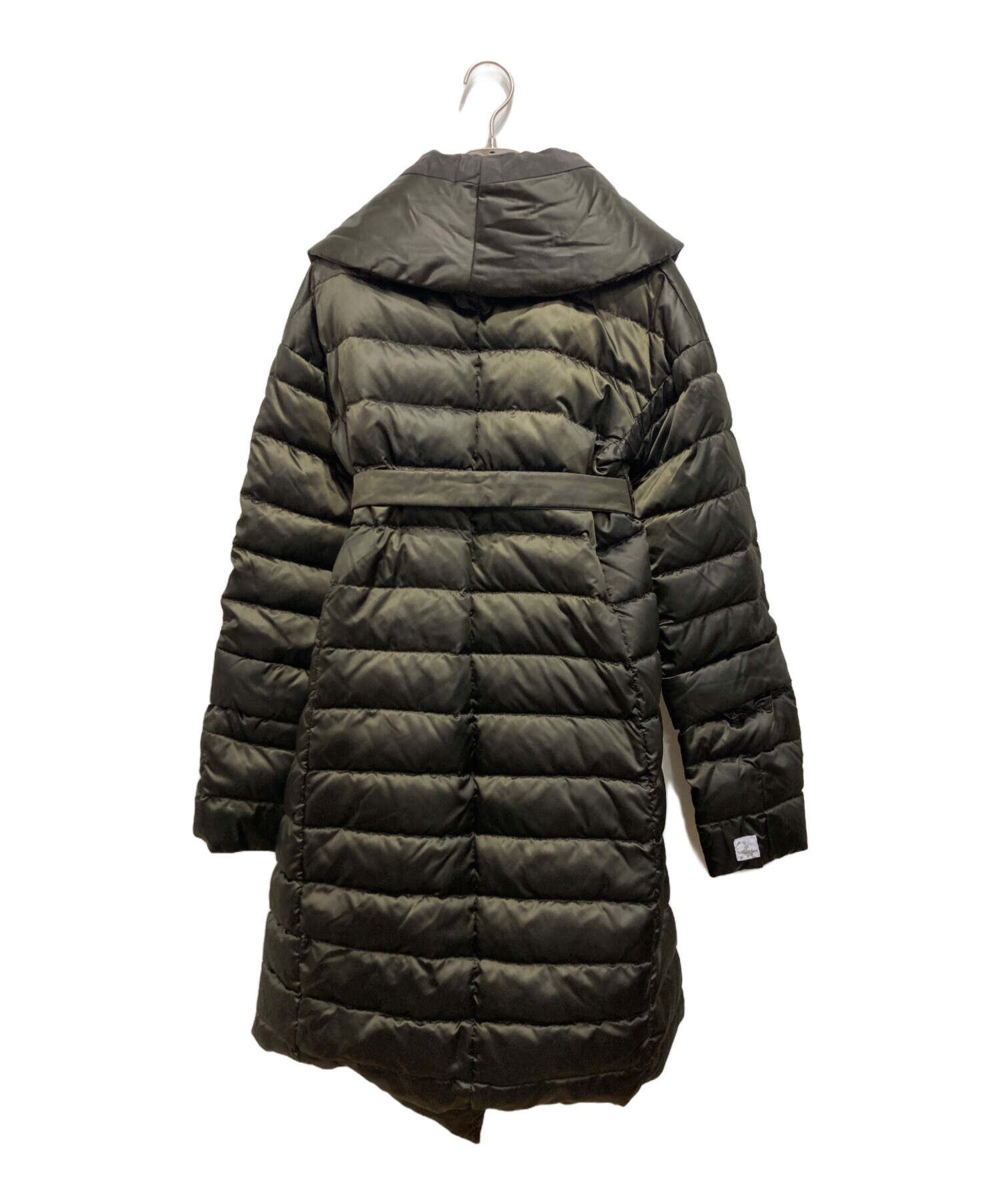 エスマックスマーラ リバーシブルコート 大きいサイズ オリーブ フード ベルト 中古・古着通販】'S Max Mara (エスマックスマーラ) 中綿リバーシブル