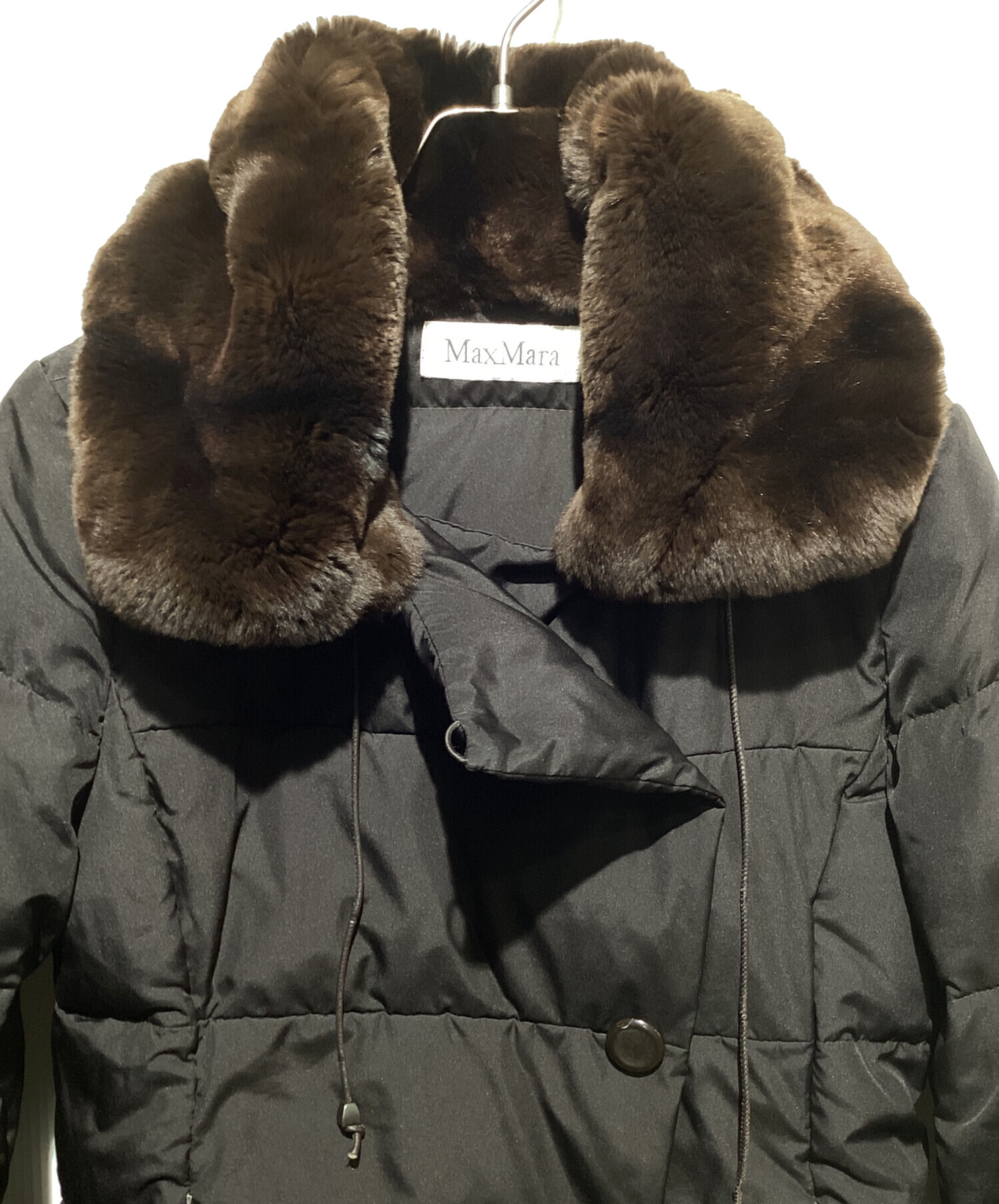 中古・古着通販】MaxMara (マックスマーラ) 白タグ ラビットファー 