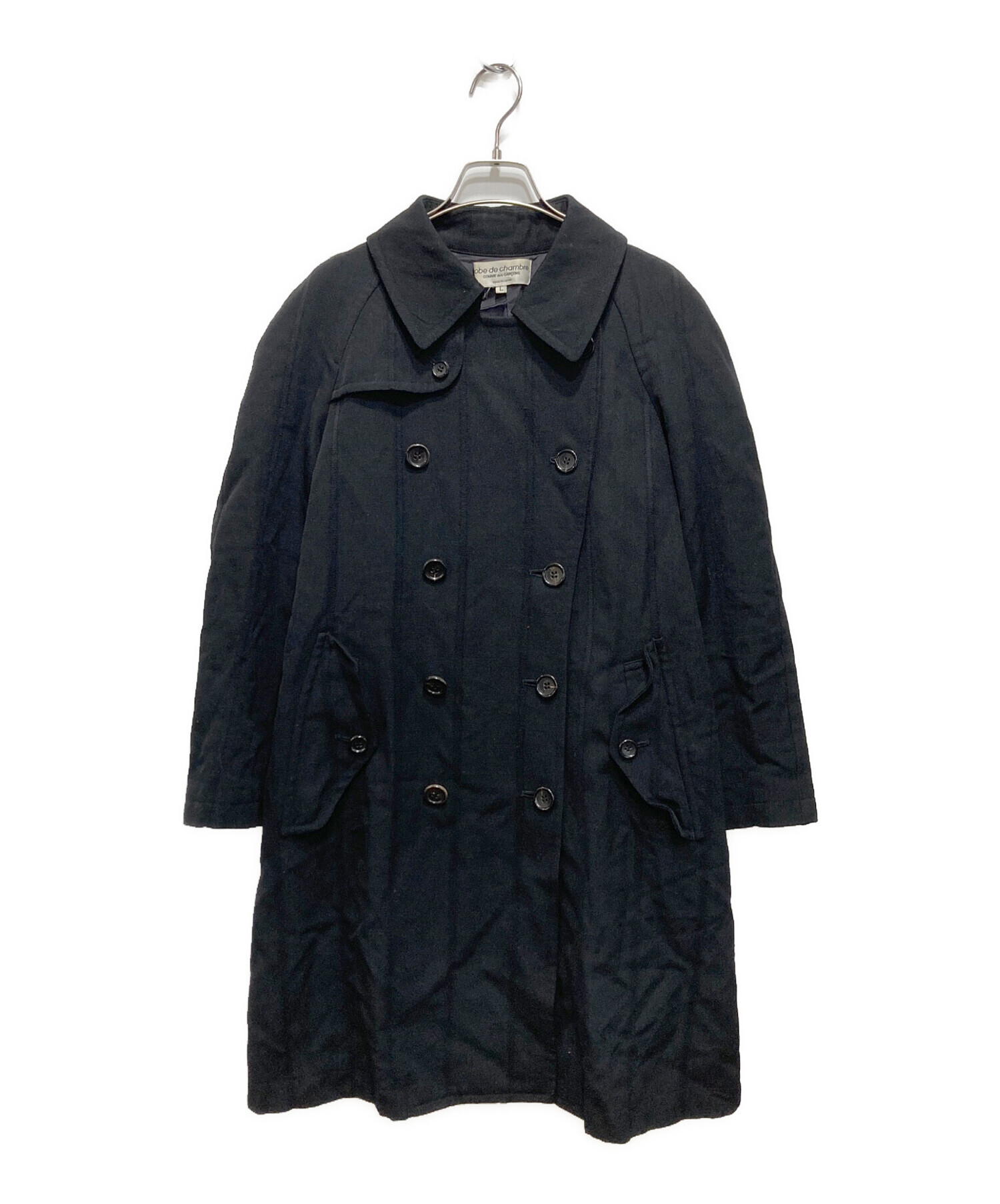 COMME des GARCONS robe de chambre ウールコート 中古・古着通販】ROBE DE CHAMBRE COMME DES GARCONS (ローブド