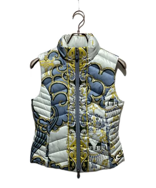 emilio pucci エミリオプッチ ダウンベスト 38 中古・古着通販】Emilio Pucci (エミリオ プッチ) 柄ダウンベスト
