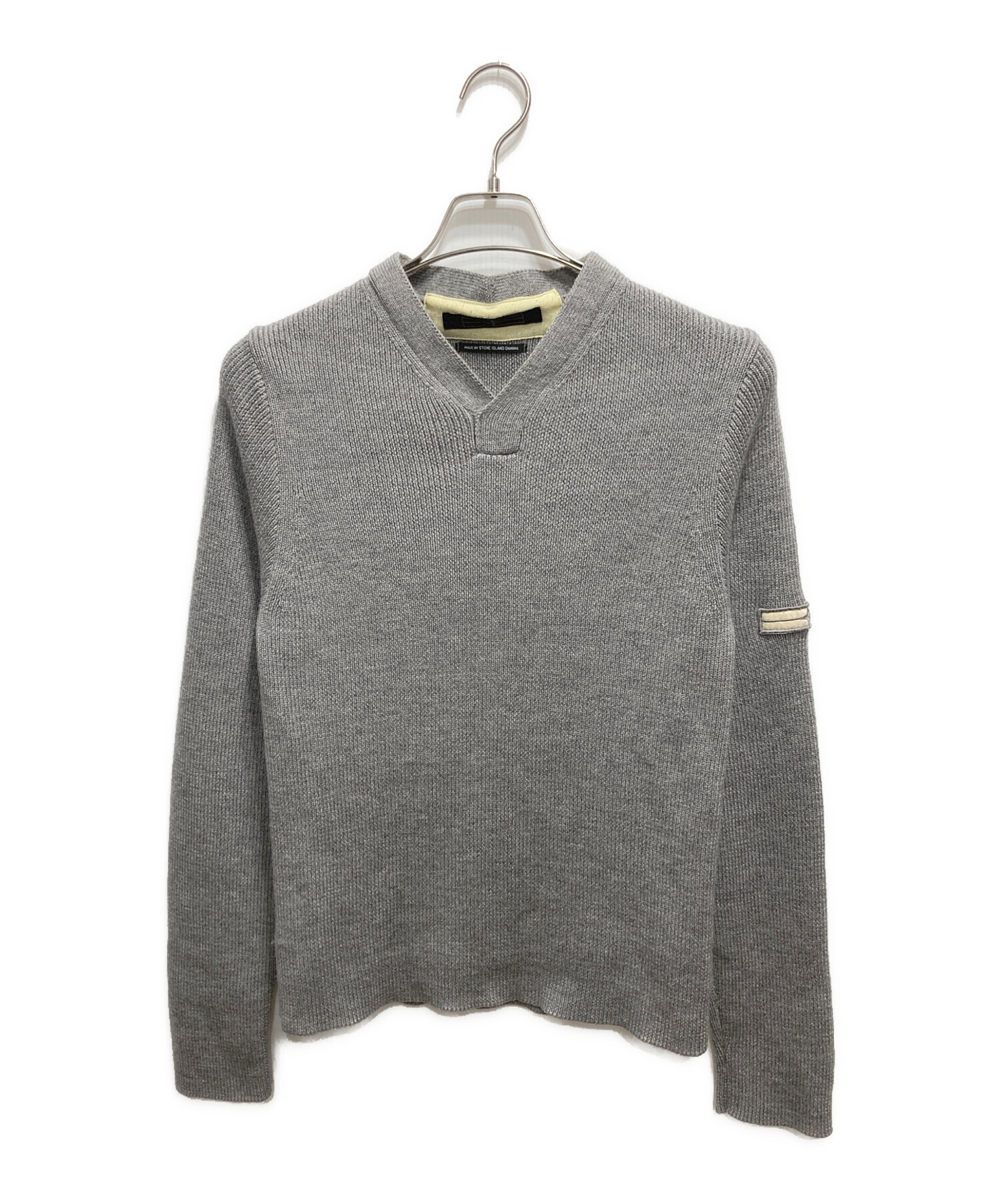 中古・古着通販】STONE ISLAND (ストーンアイランド) Vネックニット 