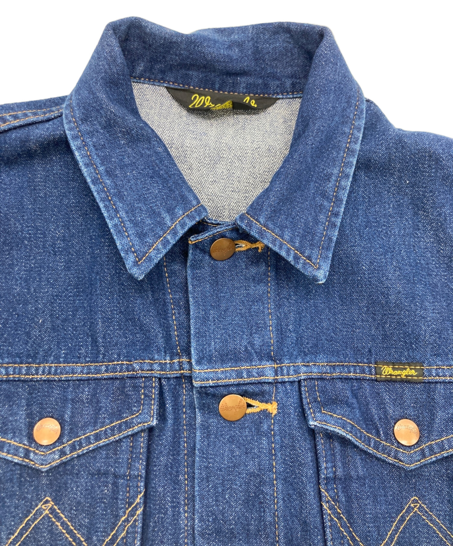 中古・古着通販】Wrangler (ラングラー) デニムジャケット/TRUCKER